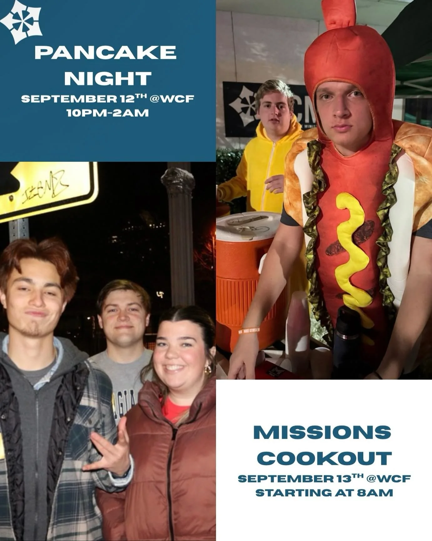 Make sure to come out to our events this weekend!