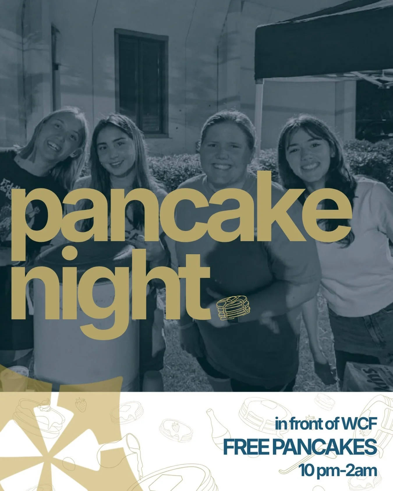 TONIGHT! WHO DOESNT WANT FREE PANCAKES?