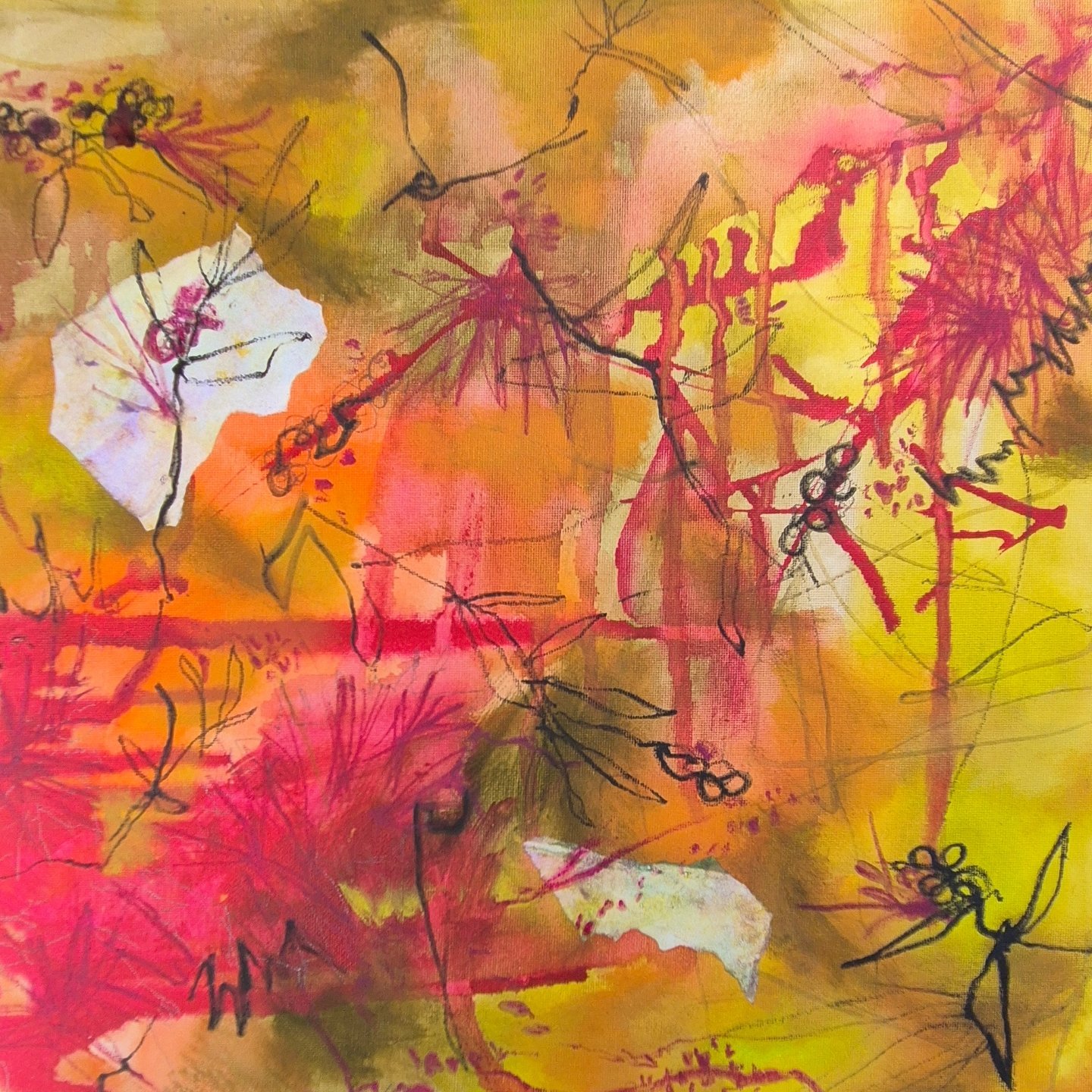 Channelling fuschia...loving this colour palette. Scroll to see the inspiration. 

#wip #acrylic #mixedmedia #mixedmediaartist #vanlife #inspiration