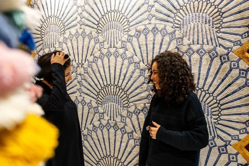 Fitting to share Khazzan today, a rug born from Dubai&rsquo;s architecture and nostalgia, on a day that celebrates the spirit of the place that inspired it. 
Happy National Day✨
.
.
.
.
#uaenationalday #dubai #khazzanz #khazzanpark #nostalgia #archit