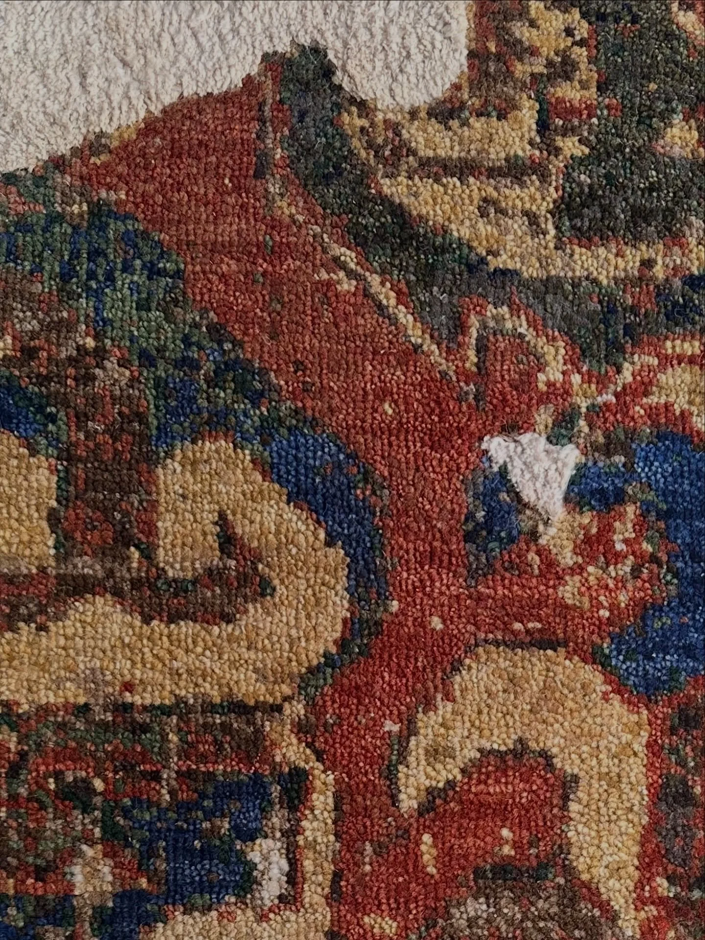 We were invited to take part in CulturalxCollabs, a project by the Museum for Islamic Art at the Pergamon Museum in Berlin.

The project begins with a 17th-century Caucasian dragon carpet, an object already marked by fragmentation, loss, and reconst