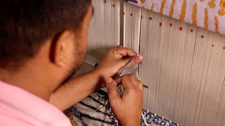 The making of Khazzanz 
A Postcard from Dubai 
Hand Knotted Botanical Silk 
.
.
.
.
.
.
#handknotted #collectibledesign #rug #dubai #interiordesign
