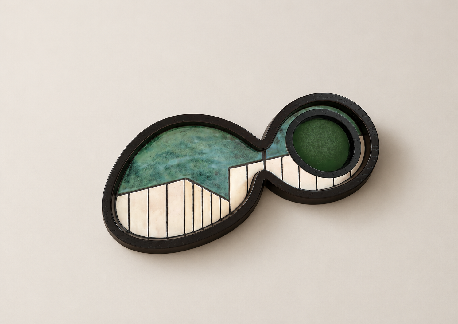 Courtyard Dreams Trays for Art Jameel