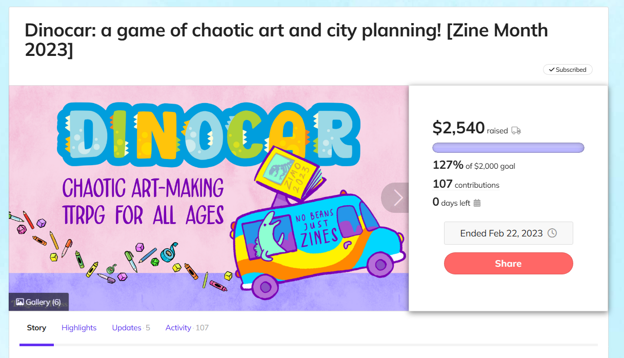 Dinocar Retrospective, Part 3: Behind The Campaign