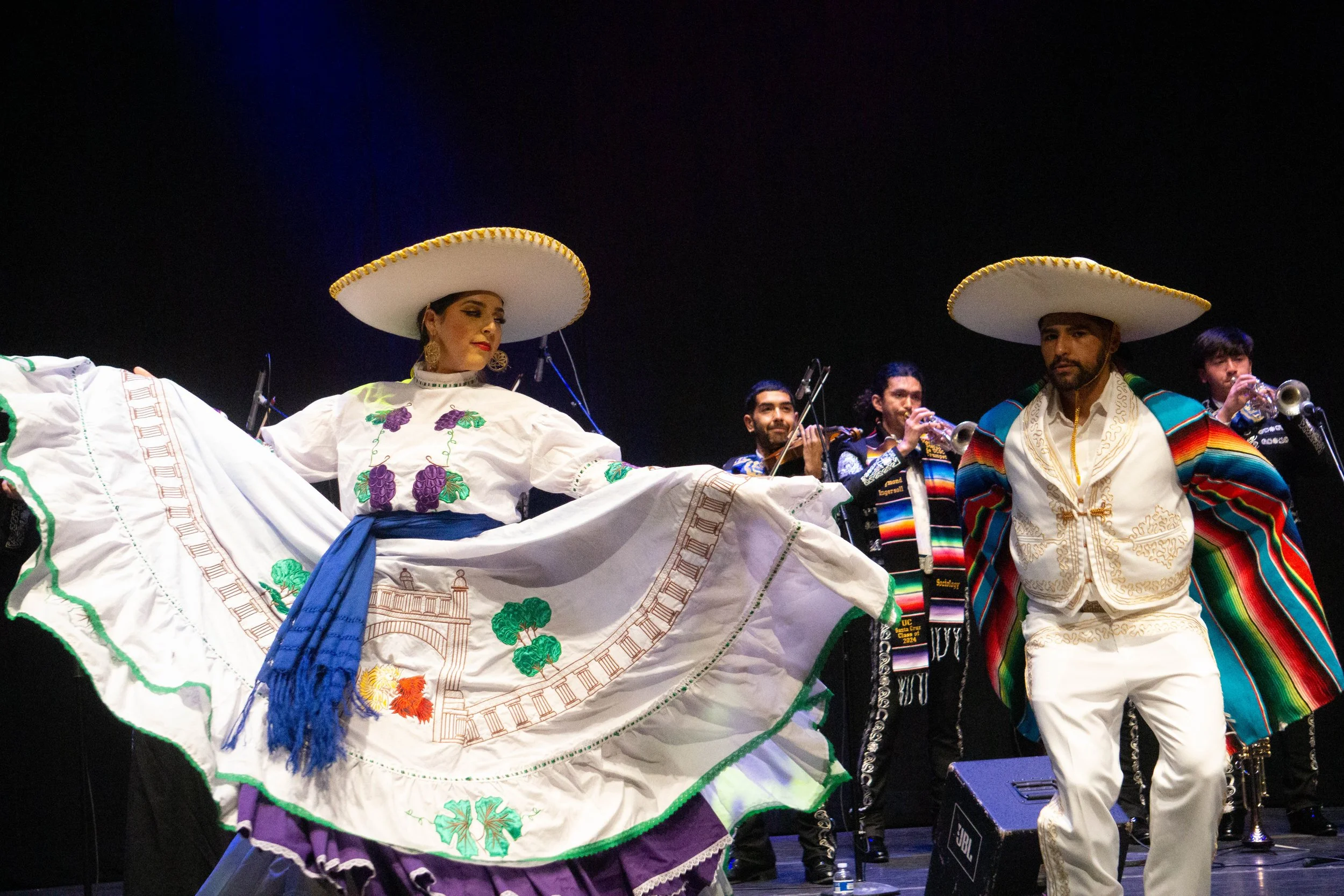 Los Mejicas Performing In Mariachi Eterno Spring show 2024