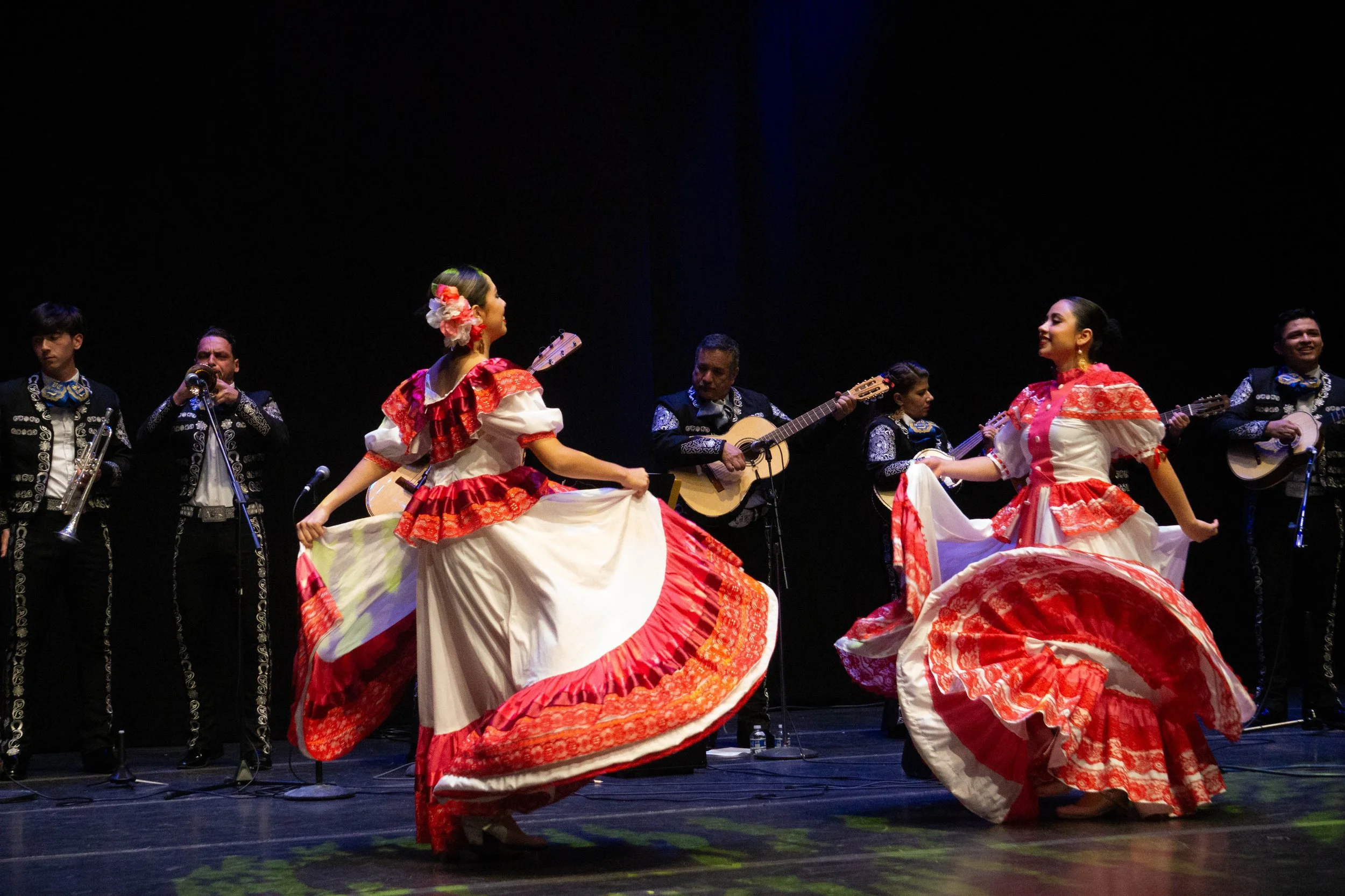 Los Mejicas Performing In Mariachi Eterno Spring show (2024)