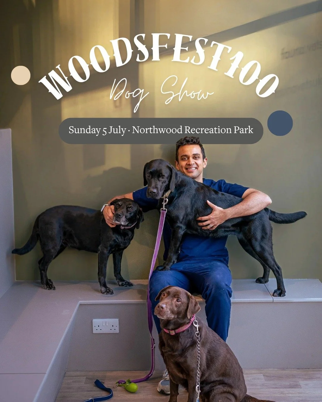It's official, the WoodsFest100 Dog Show is happening and we are so excited to be hosting it! 🐾

Bring your dog along to Northwood Recreation Park on Sunday 5th July for a fun afternoon raising money for the Mount Vernon Cancer Centre Charity.

Our 