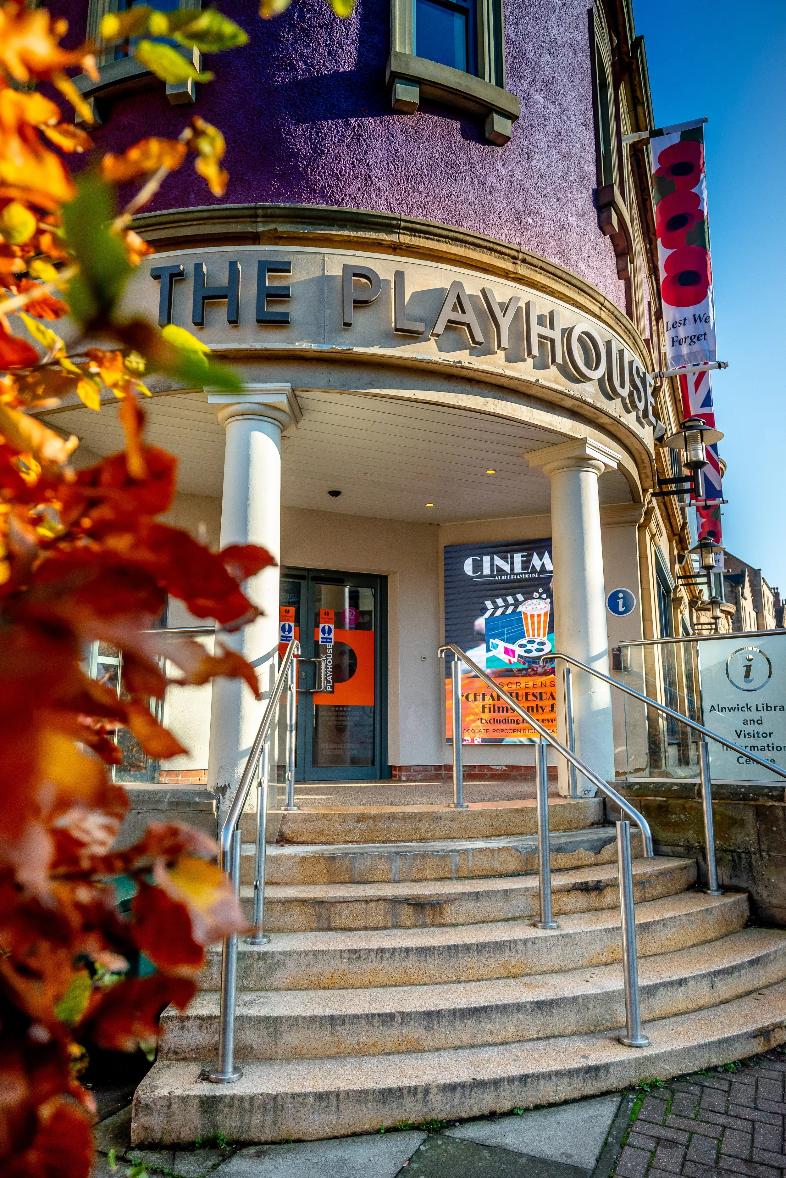 Alnwick Playhouse: 10.6 miles (17 mins by car)