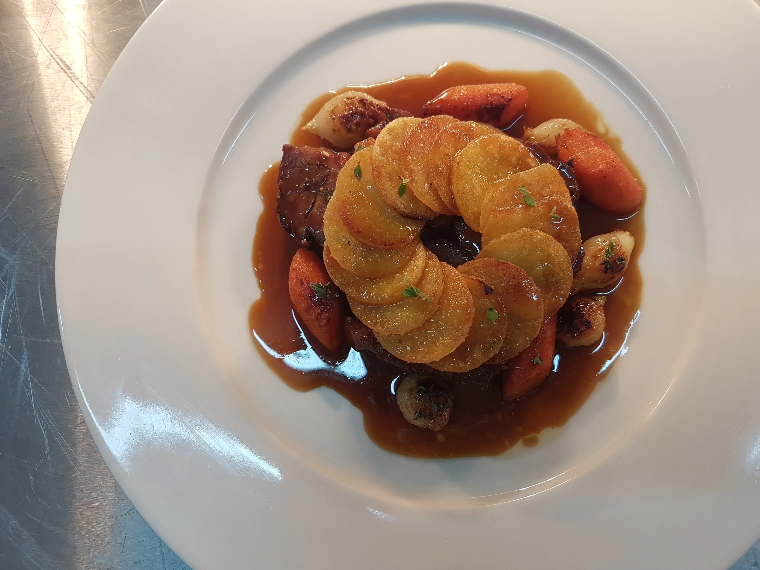 Lamb Navarin, Potato Anna