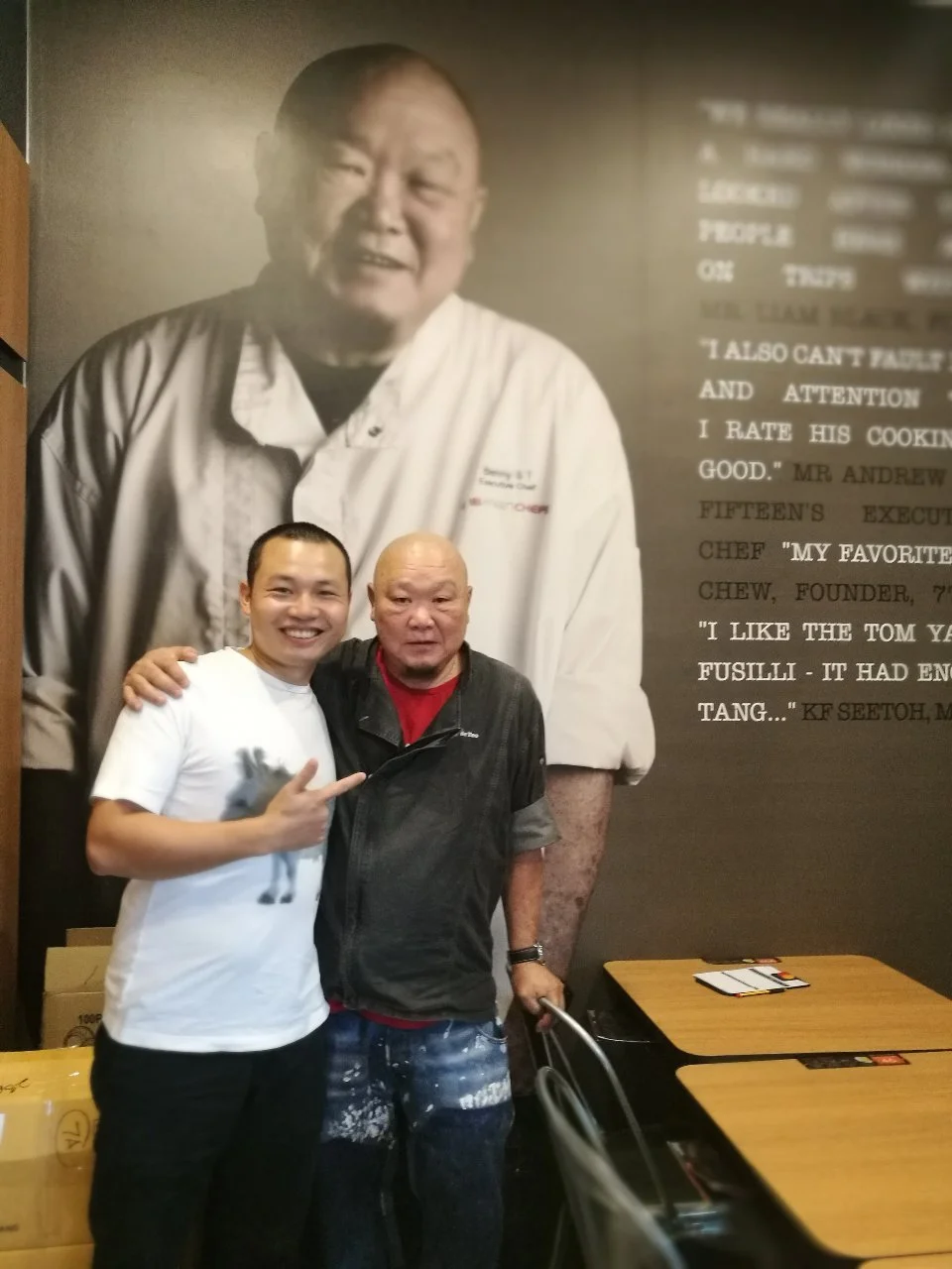 with 18 CHEF Benny
