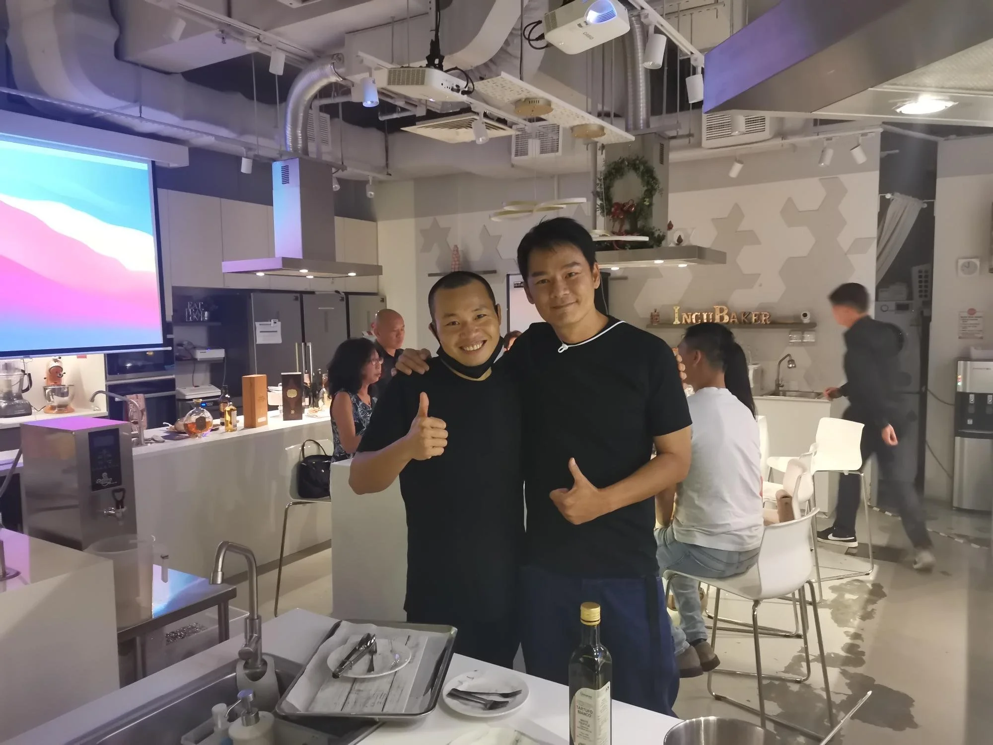 with Actor Thomas Ong