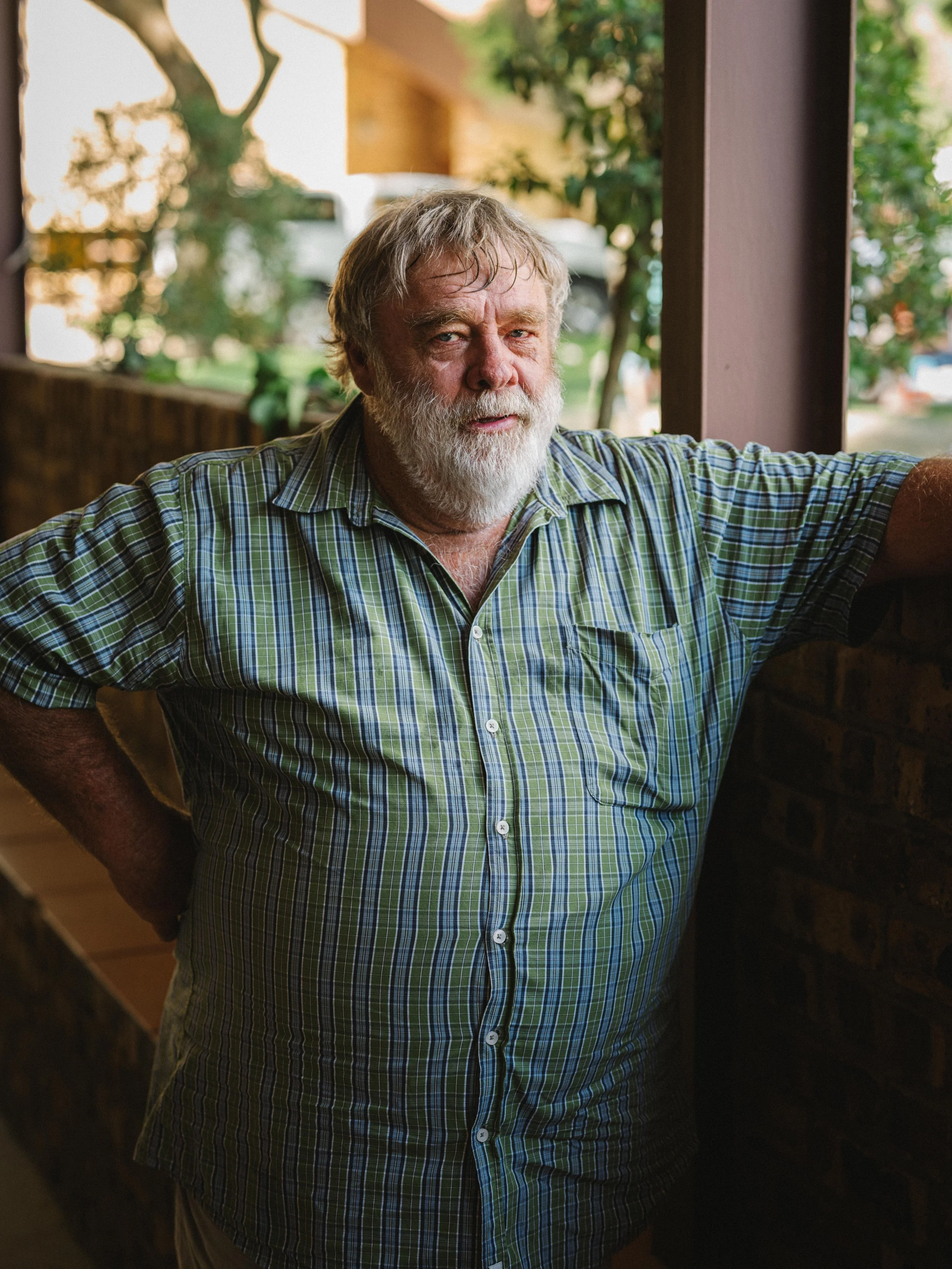 Erlo Bennike, fifth-generation descendant of the original 12 families, during the decennial Bennike reunion at St. Marcus Church, Piet Retief.