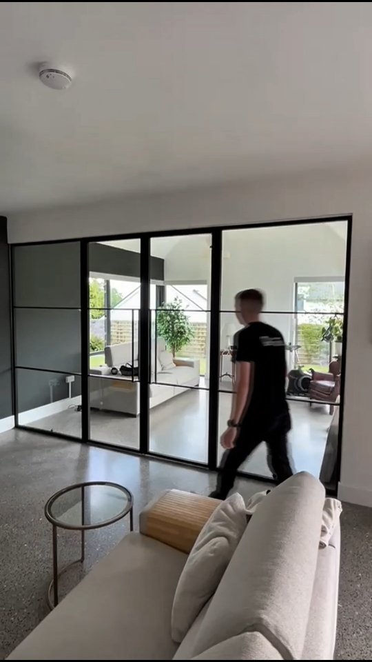 Glass Partition
@sbredin 's client had recently moved into their new home and fell in love with the open-plan layout, but they still needed a separate space without sacrificing the beautiful natural light. Instead of a solid stud wall, they chose an