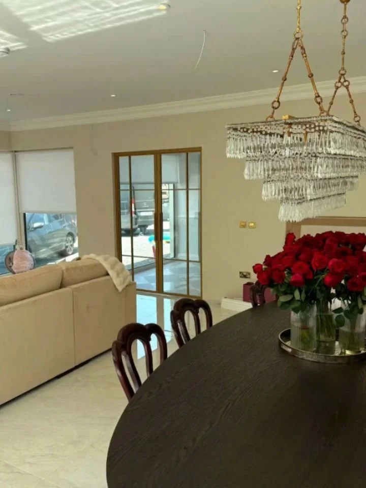 Nothing says luxury like gold!

These bespoke double swing doors make a statement.

Designed to frame light, enhance flow and bring a sense of architectural elegance to this exceptional renovation.

☎️ 00353870570961
📩 Sales@glasswallsanddoors.ie 
?
