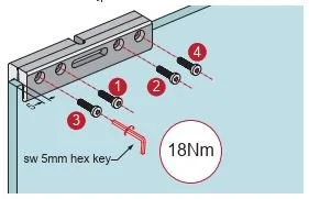 OPK spaceship glass clamp detail