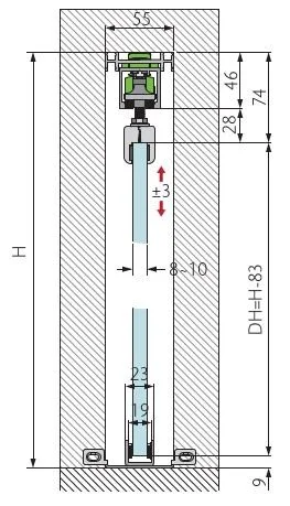 opk Spaceship glass pocket