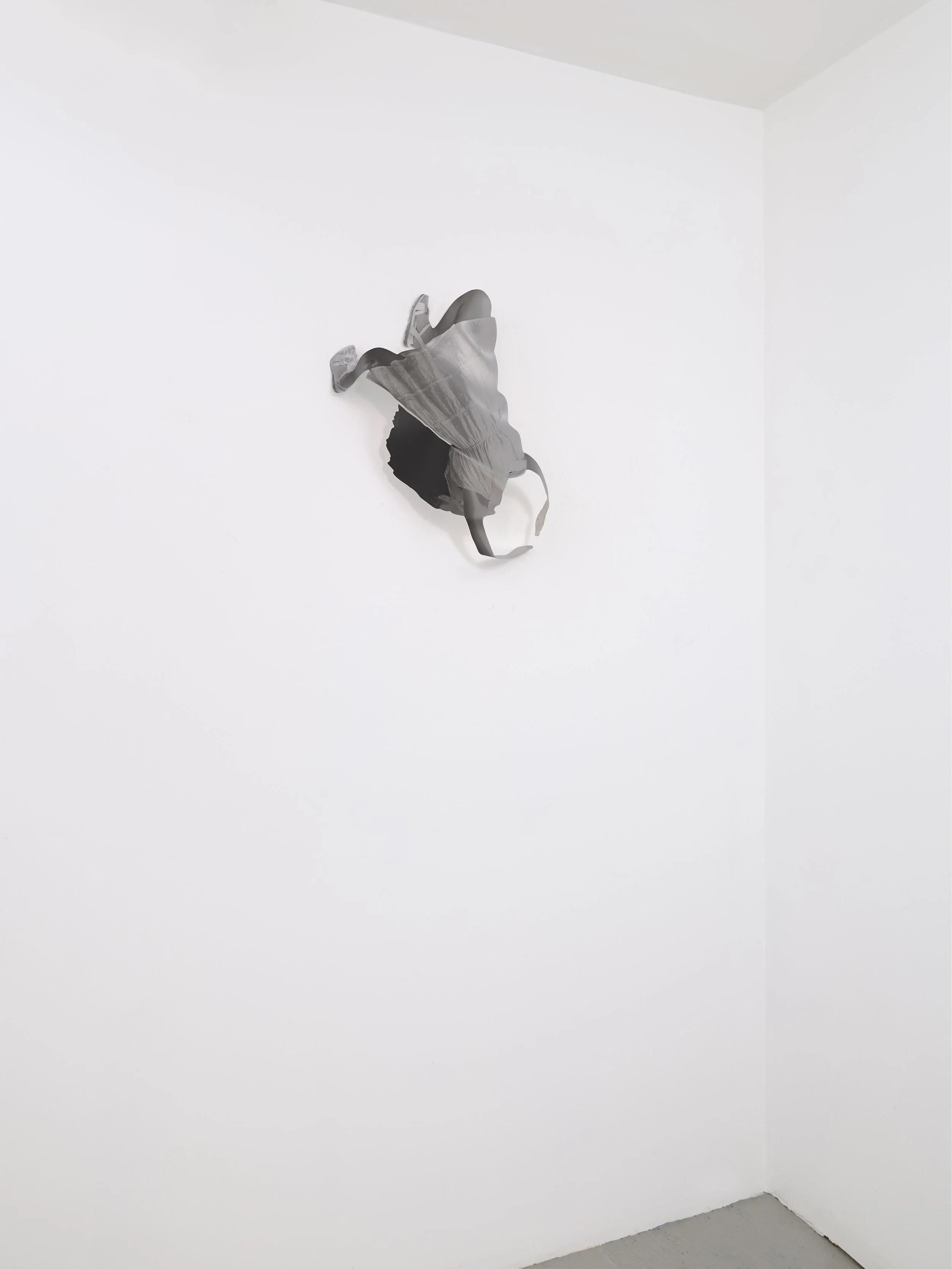 Small Relief I (view 2), 2025. UV on aluminum, 28" x 17.5" x 7"