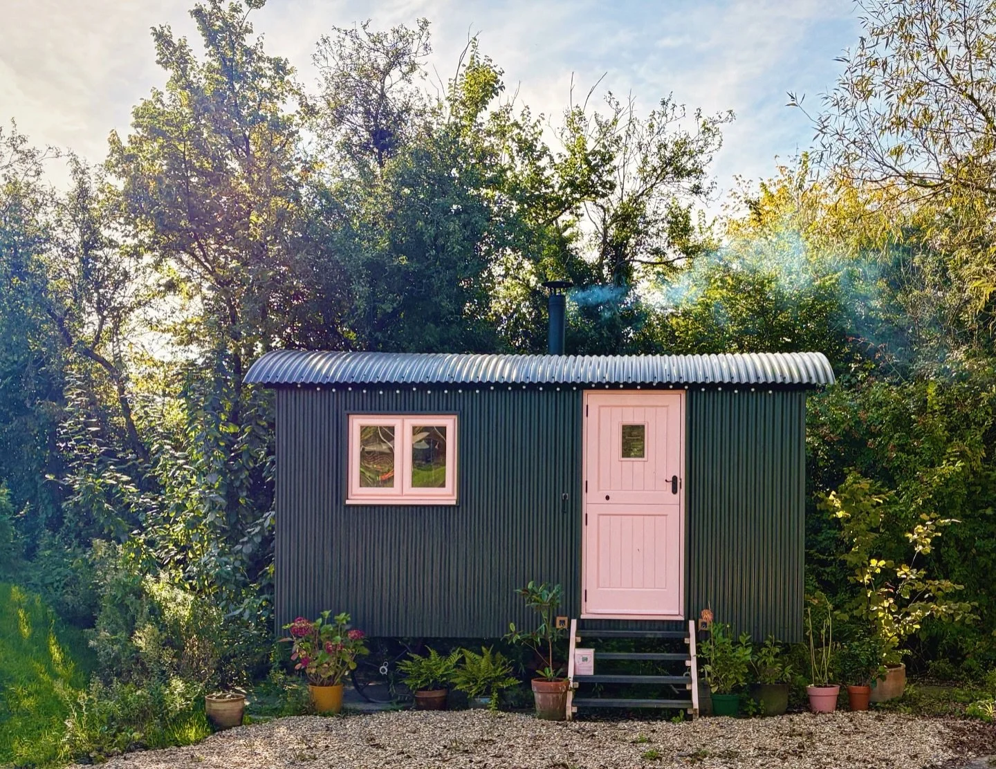 I am a summer baby who often resists this drop into autumn but today I pulled into @spithursthub to a shimmering golden light in the leaves. Greeted by the birdsong, 17 ducks gathered round the pond, 3 robins nesting, and the chill inside the hut mea