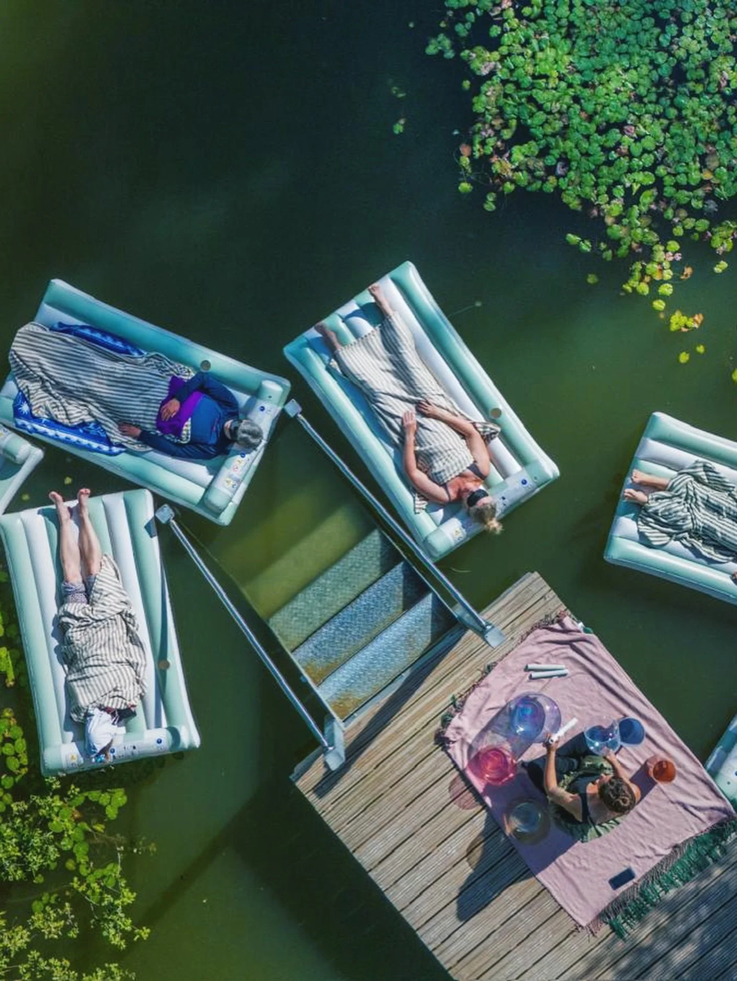 Hi loves! Thank you all for your messages about the rather heavenly floating sound baths with @thenomadicsauna! We will be releasing new dates next week with booking live on Tuesday morning 🌅 We are loving these sessions so very much and can&rsquo;t