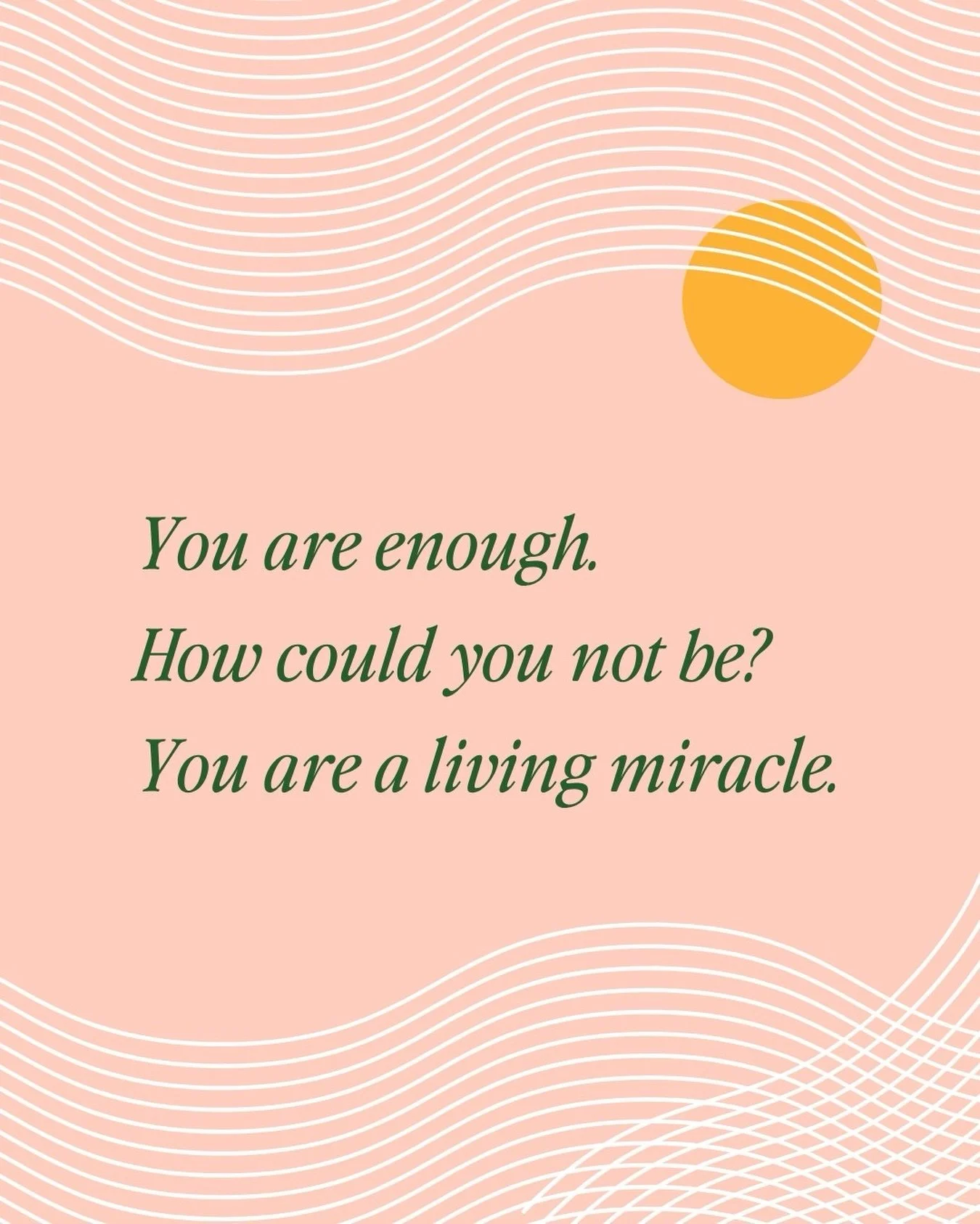 Nature never makes mistakes; it creates, evolves, reinvents, each creation more perfect than the last. Do you think you weren&rsquo;t included in this process? 
⠀⠀⠀⠀⠀⠀⠀⠀⠀
There is a vast container of intelligence within you, a portal to any answer yo