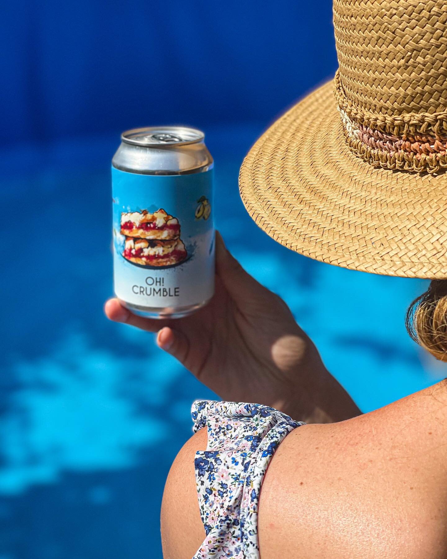 Who doesn&rsquo;t enjoy a good liquid crumble by the pool? 💙

#beerstagram #craftbeerbulgaria #beerlove #canart #pooltime #crumble #sourbeer #instabeer #beerphoto #drinklocal #ukcraftbeer #bier #beeroftheday