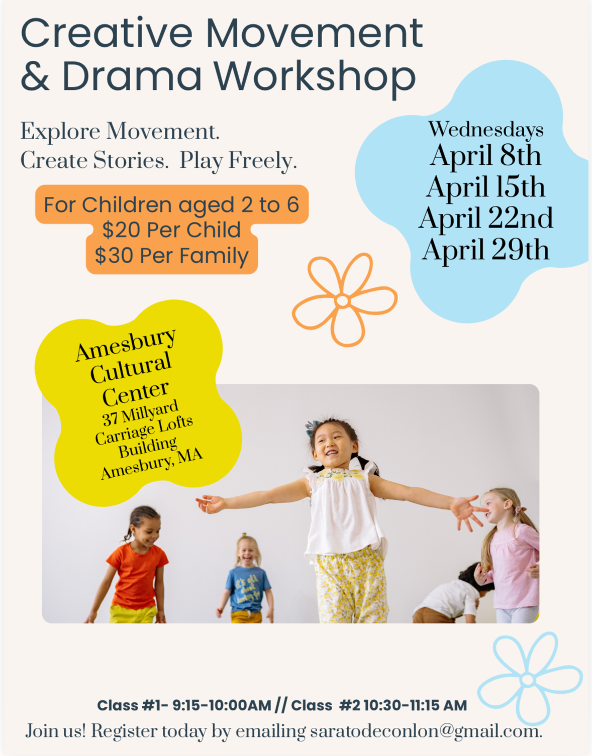 Creative Movement and Drama Workshop