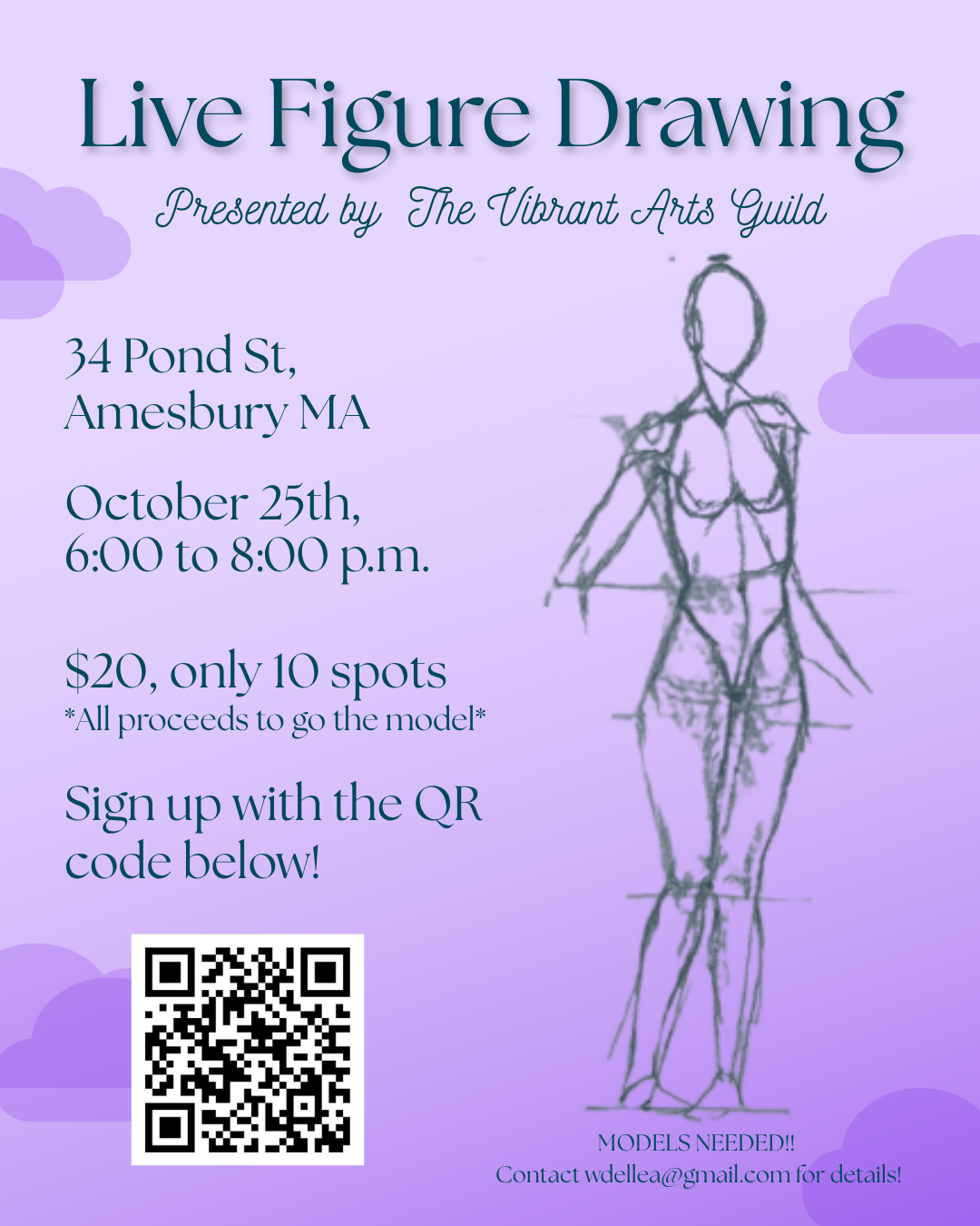 Live Portrait Drawing