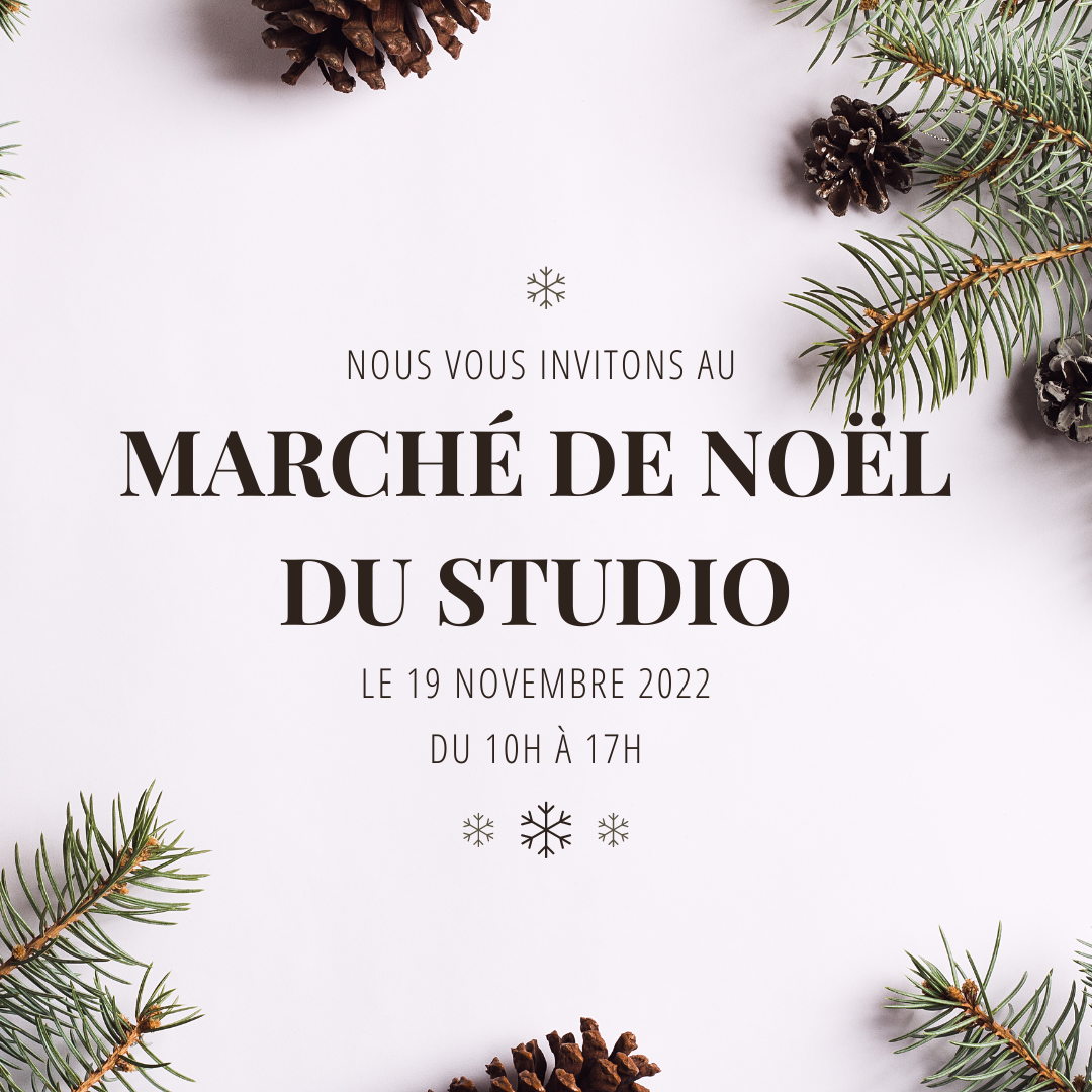 Marché de noël du studio