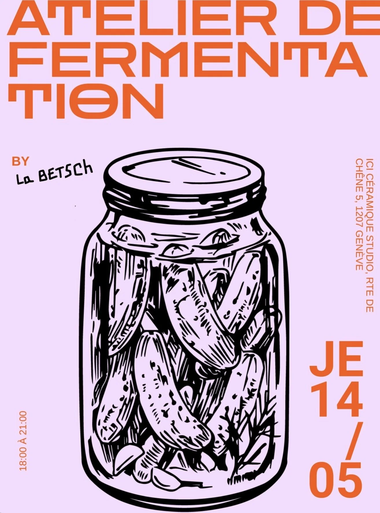 Atelier fermentation avec La Betsch