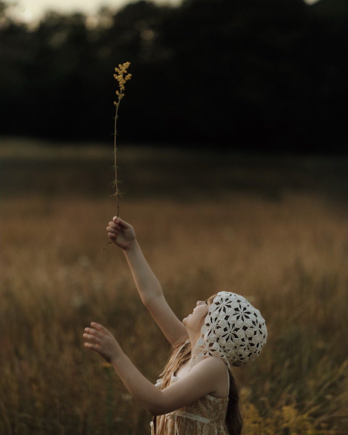 An ode to photos I finally finished, a gallery of wildflowers and nighttime. Of traffic. A start at true dusk. Children who offered us their humble joy and curiosity. 
The way they inspire me to pay attention. They don&rsquo;t exit a long slow car ri