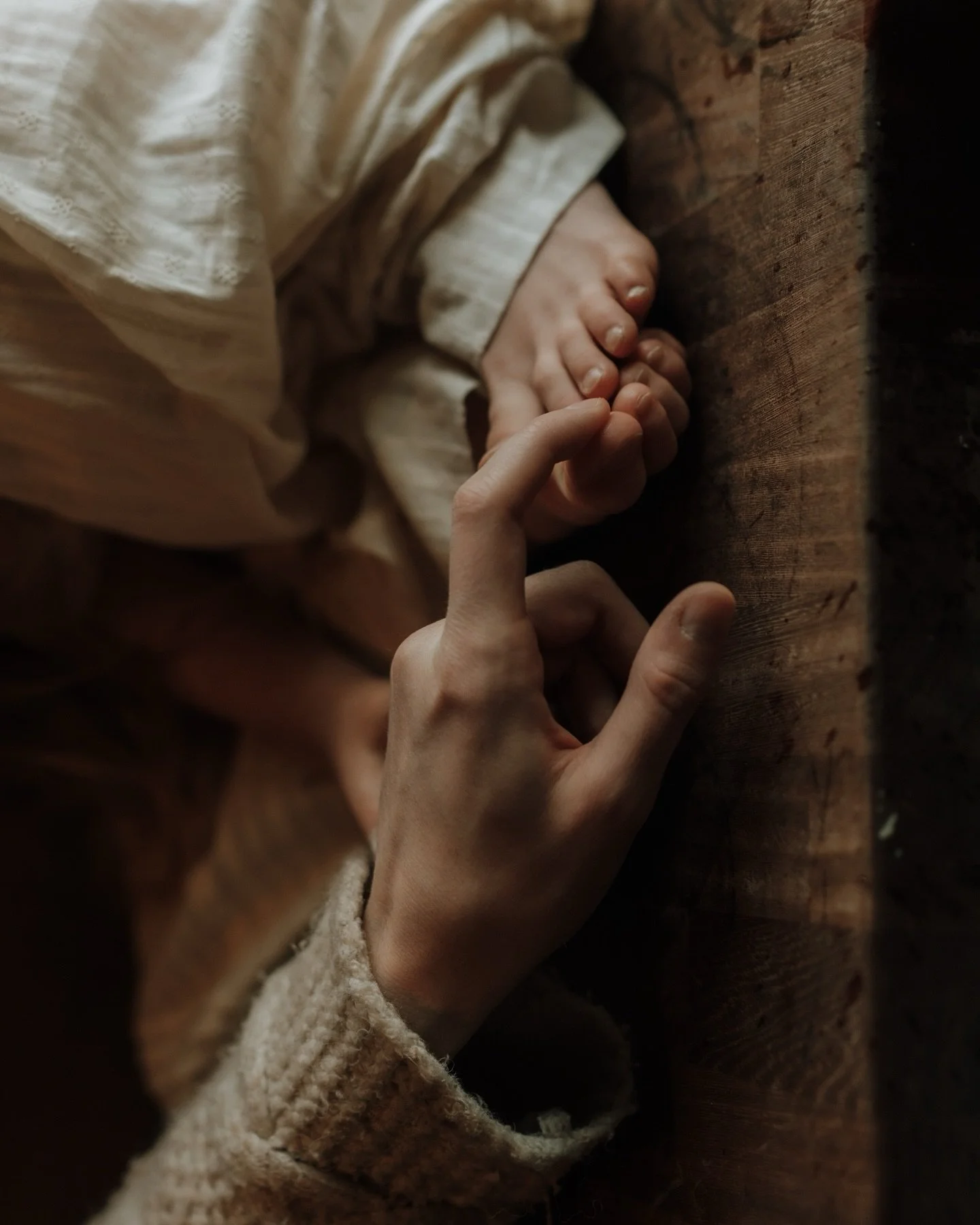 The adjoining of souls. 
At the end of each of my pregnancies, as I went inward in preparation for birth I recall vividly the duality of anticipation to meet this little person who would change our whole dynamic and wanting to keep them to myself for