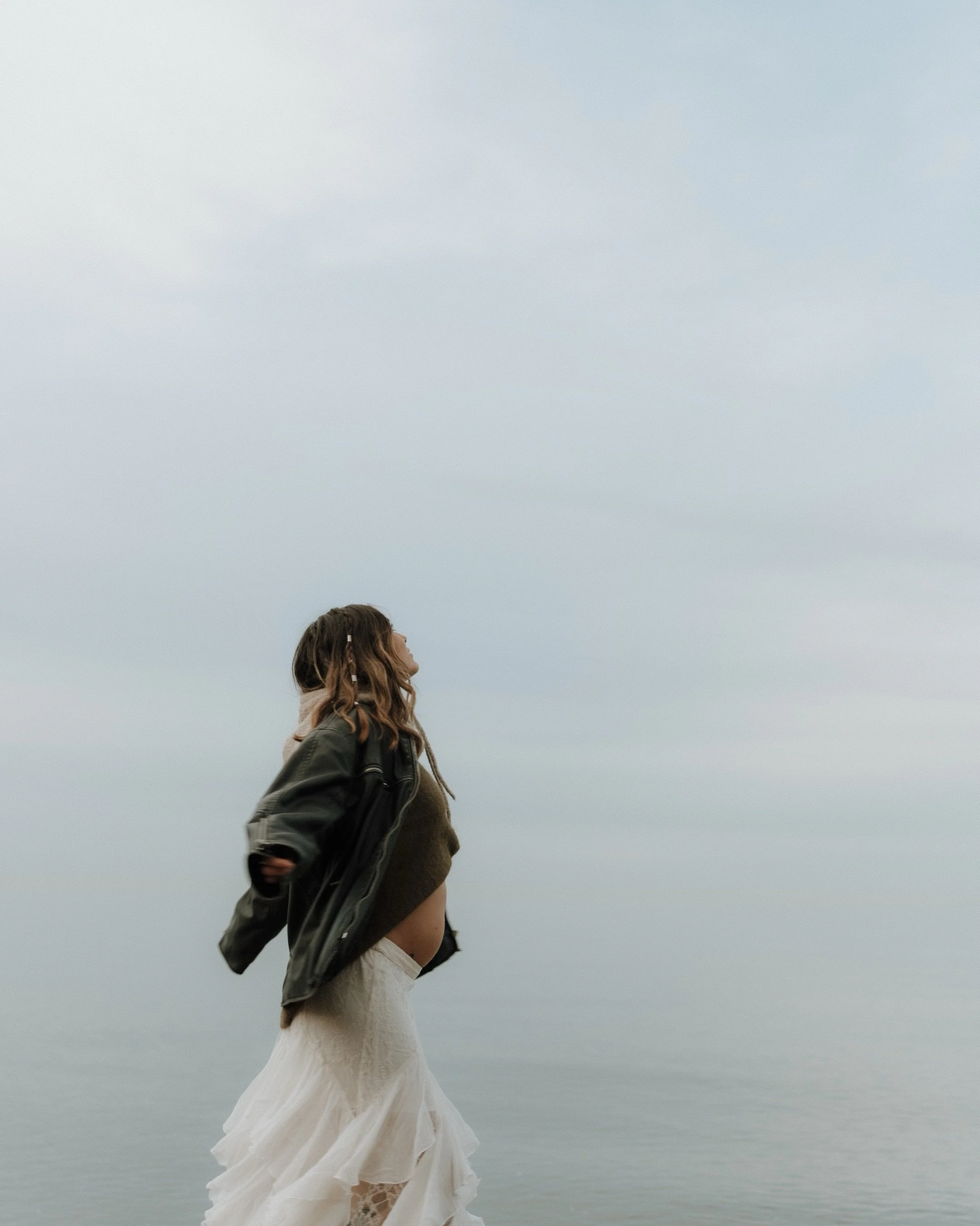 Mama and her boys - bigger age gap magic right here 🤍

🏷️ emotive cinematic motherhood maternity photography in Kent and London, biker jacket maxi skirt maternity style