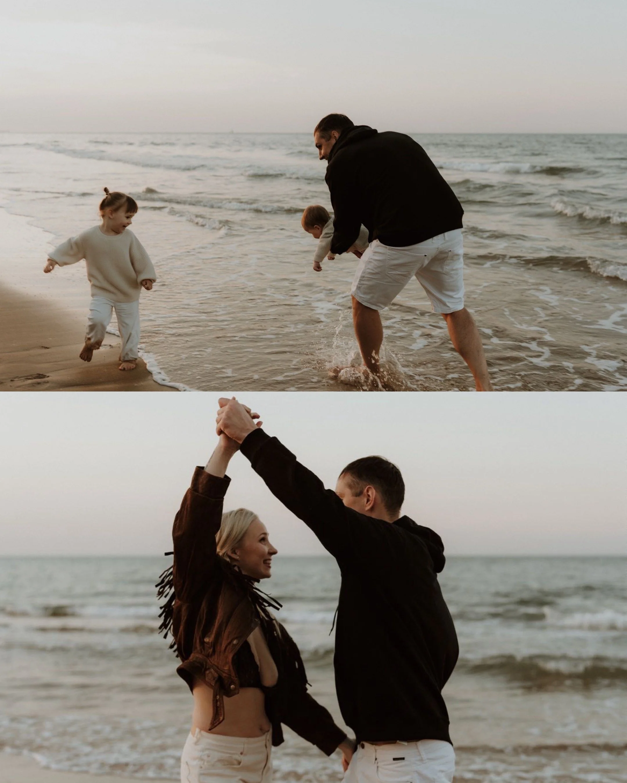 Family photography at Margate beach