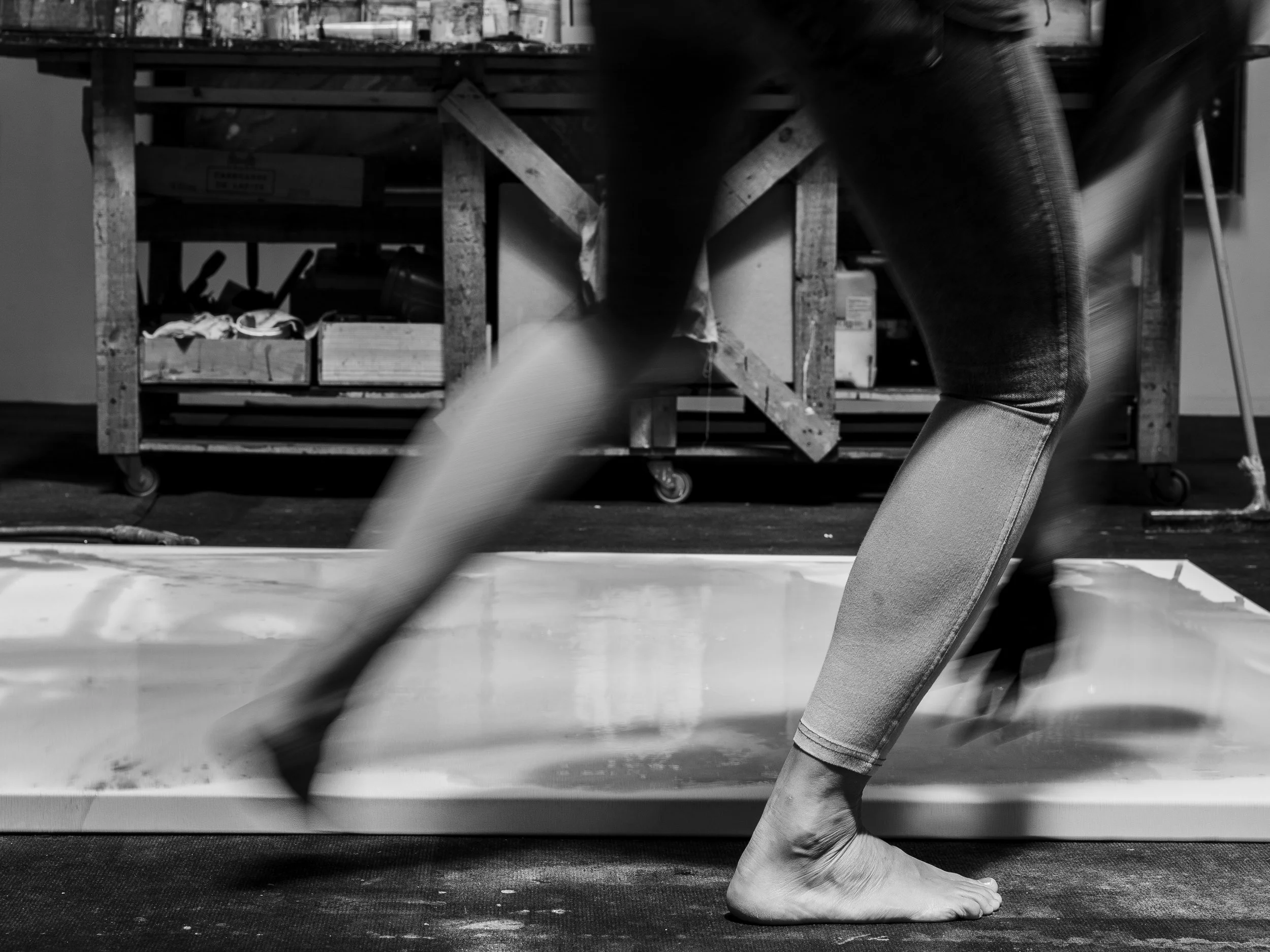 Márta Kucsora in her Studio  - Credits Colin Welch