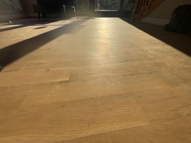 The sun is shining down on our showroom floor, highlighting the beauty of our white oak display. If you haven't visited us yet, now is the perfect time to stop by! #ShowroomOpen #VisitUsToday #AlleghanycountyVA #virginia