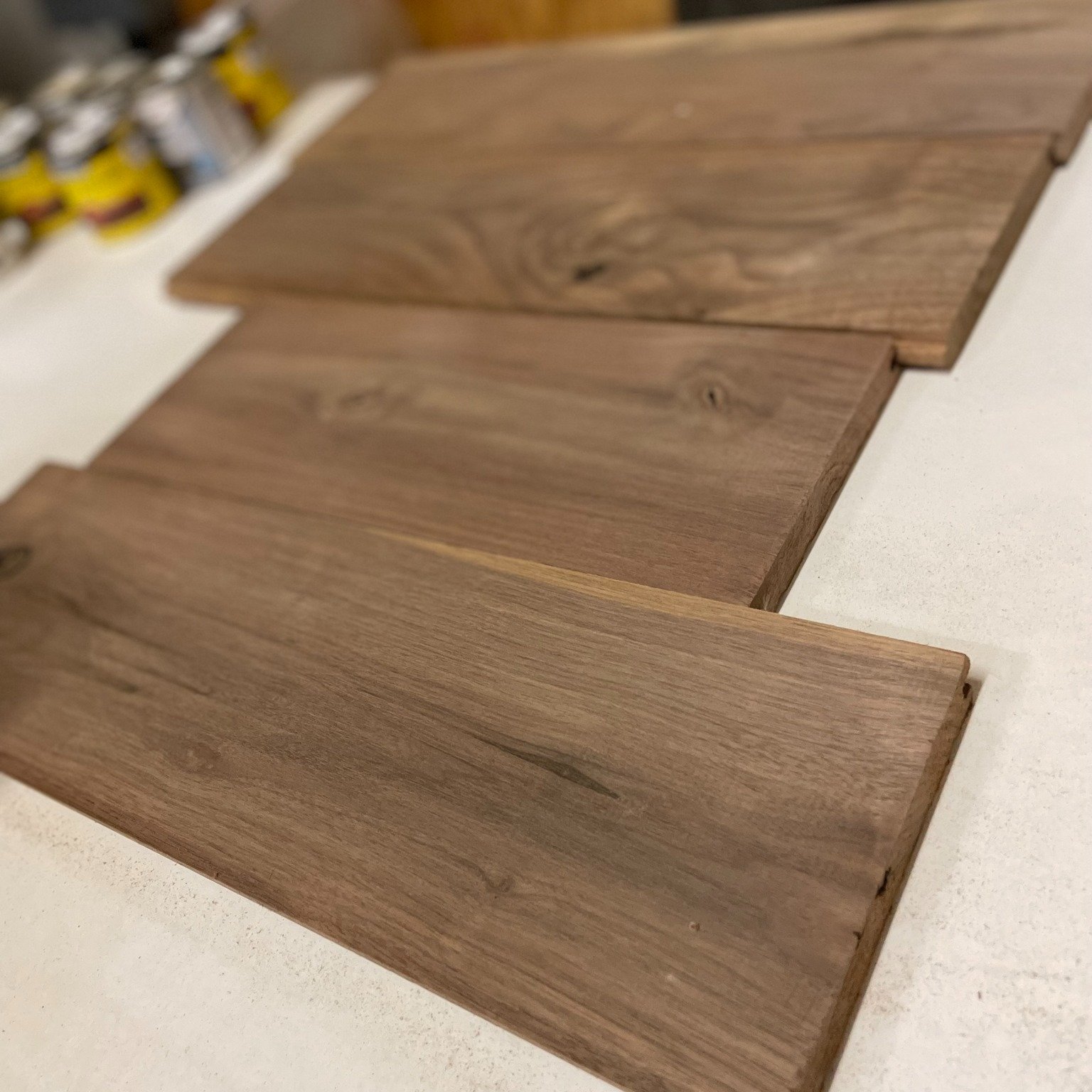 Don't know how to stain wood? Don't have time? That's okay! Let us know and we can do some for you! #stains #woodworking #design #unionchurchmillworks