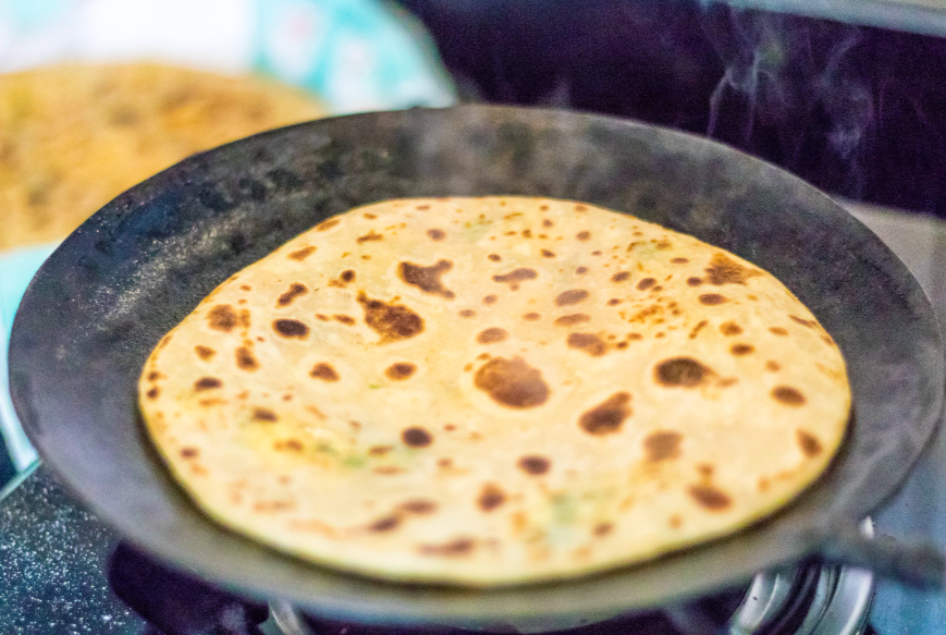 Roti, to be made with regional grains