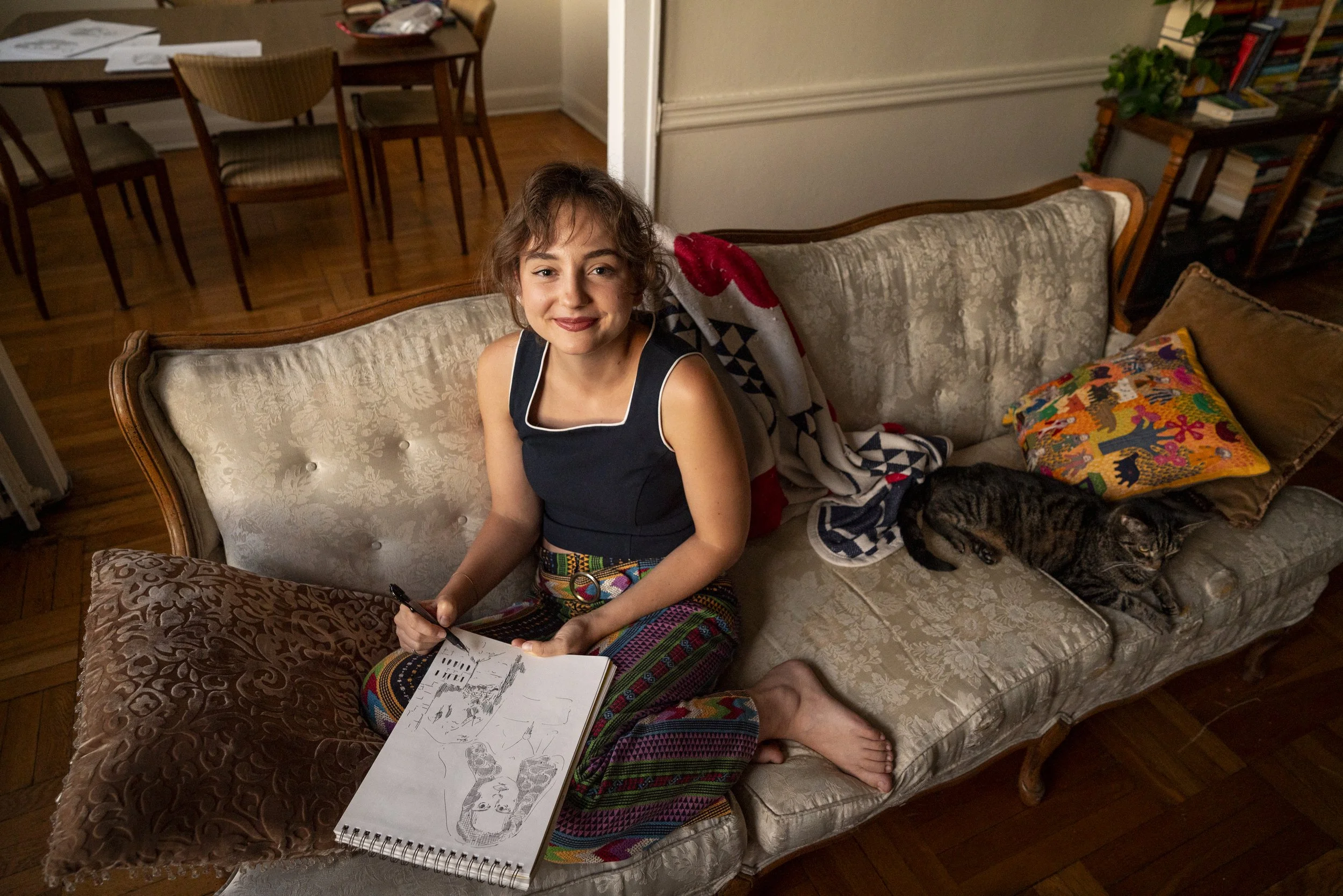 Sketches in India with Natalie Callahan ’23