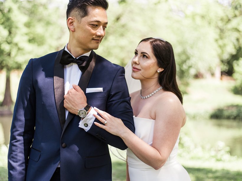 Editorial style wedding photographer