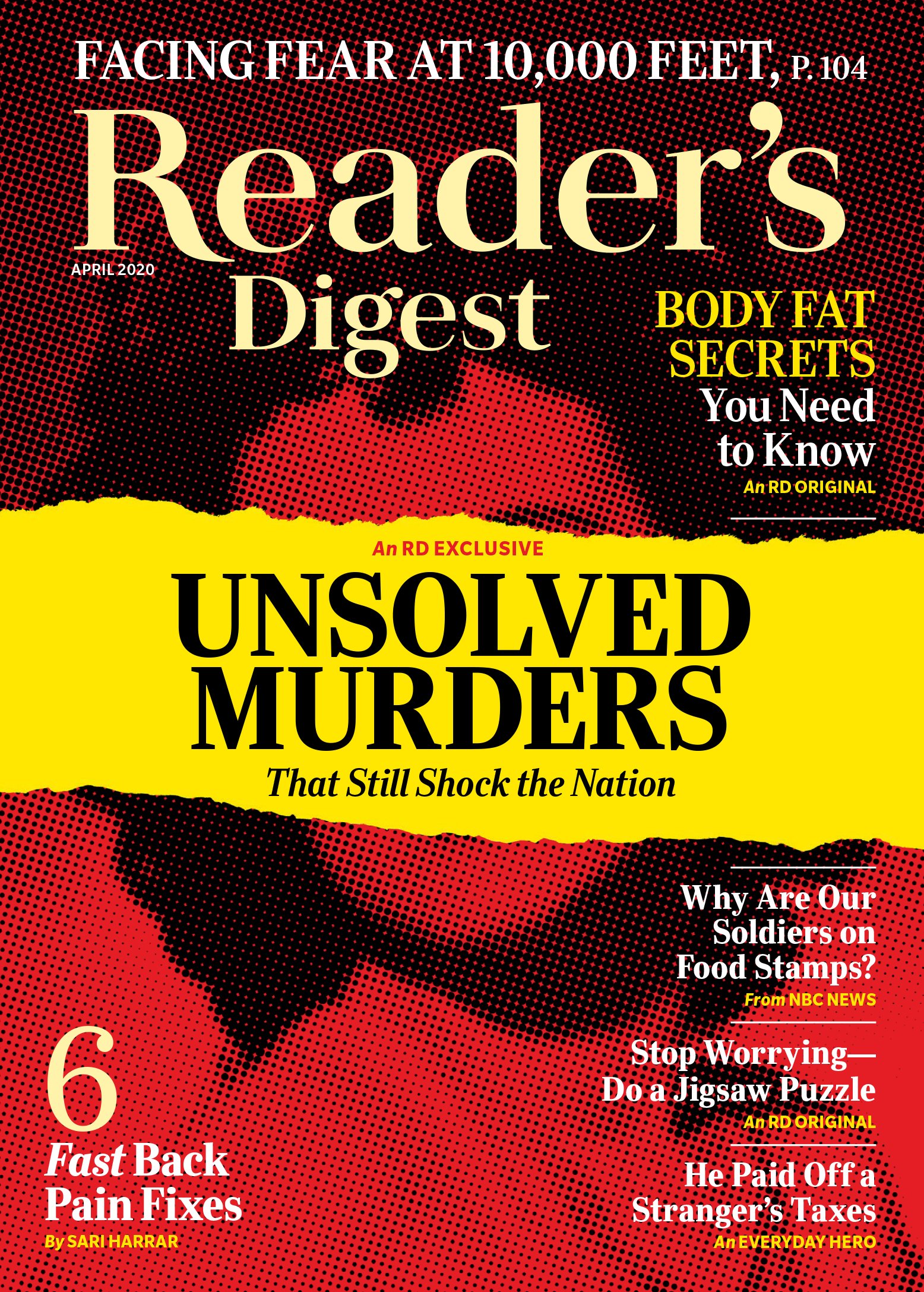 Unsolved Murders | Reader's Digest cover design
