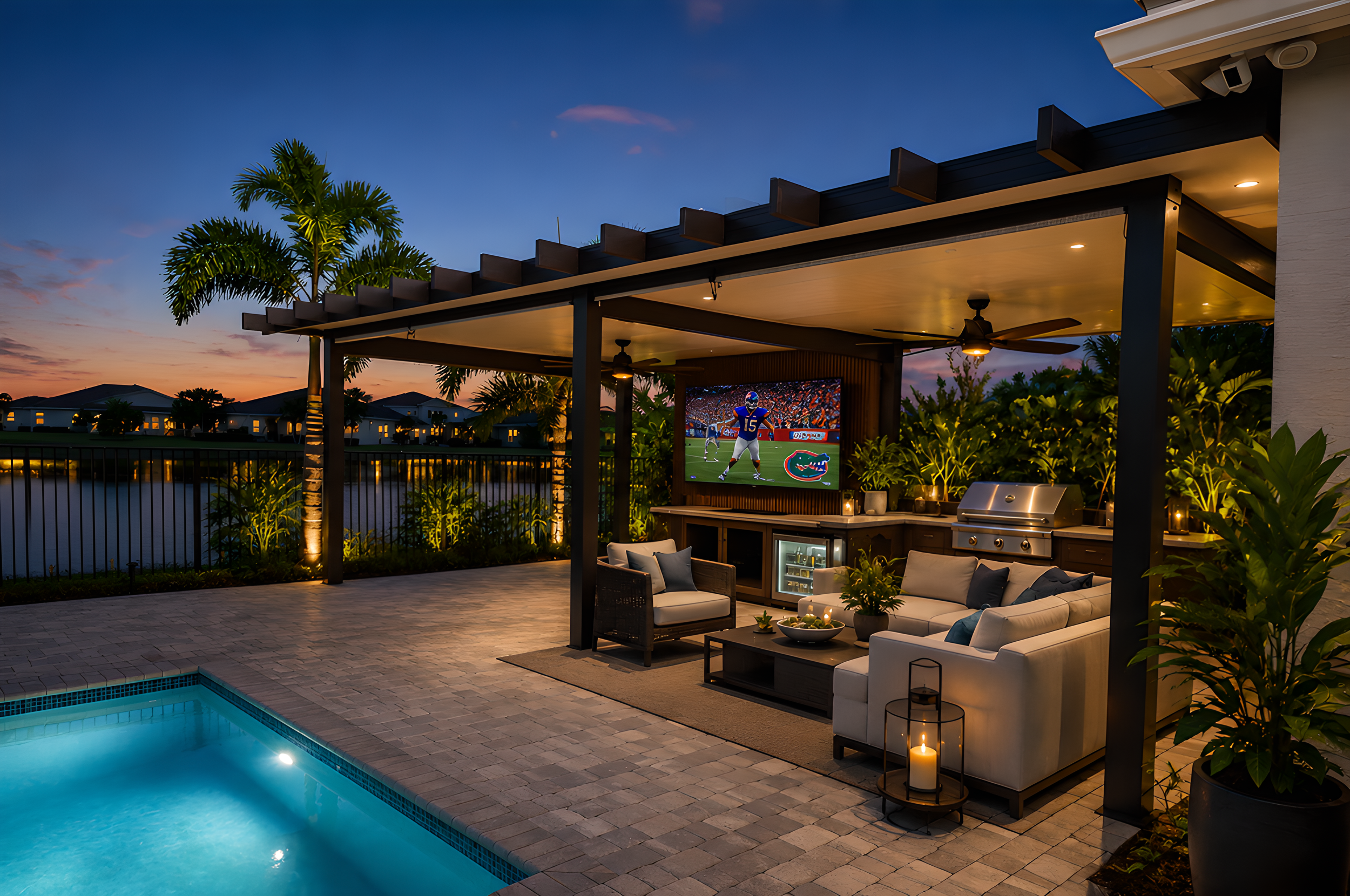 Create a Stunning Outdoor Haven with an Aluminum Pergola System