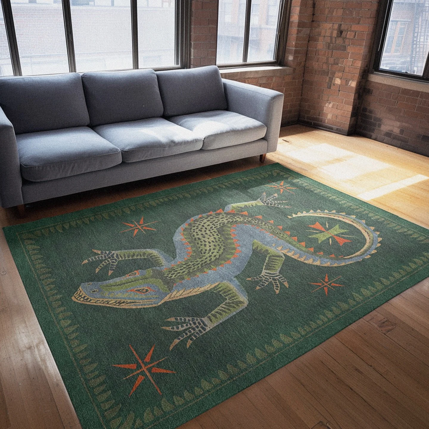 The statement rug of your dreams (or maybe in this case, nightmares)