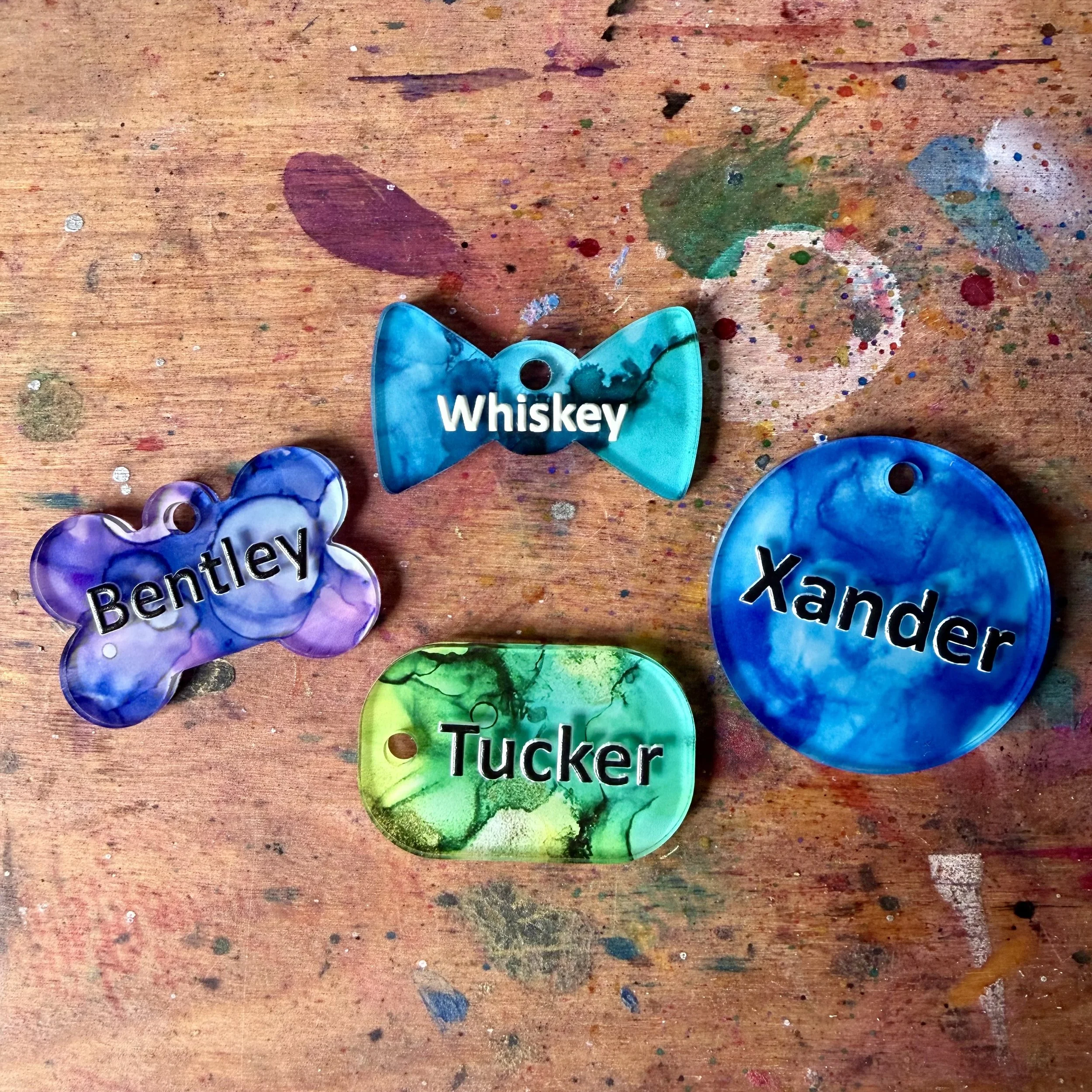 Custom Printed Pup Tag