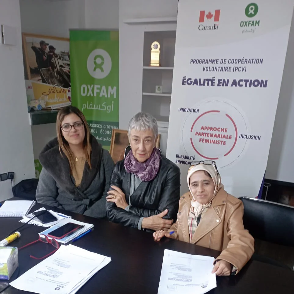 Partnership with the Oxfam organization