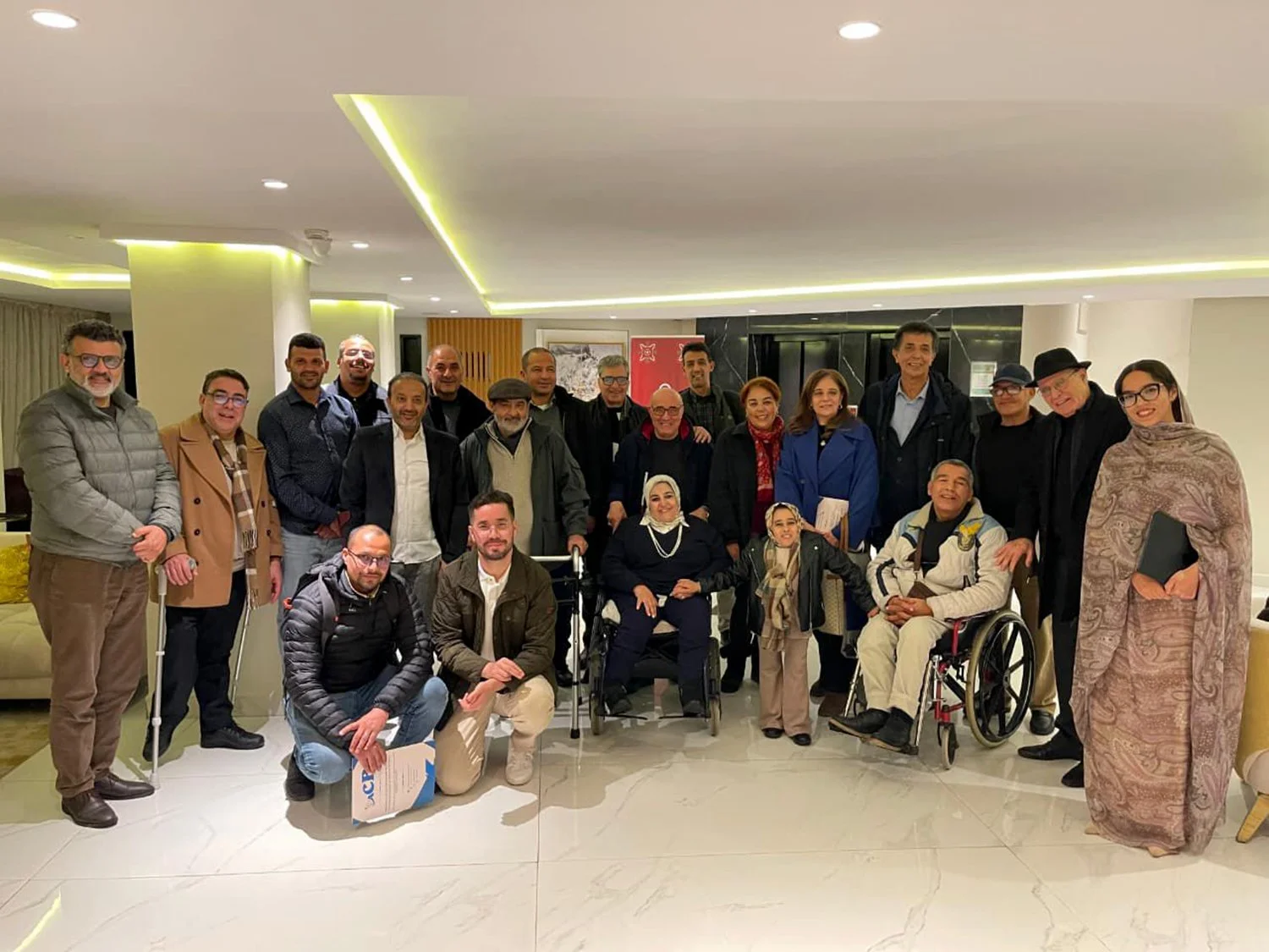 Meetings in Rabat on December 10th and 20th to promote the political and digital inclusion of people with disabilities