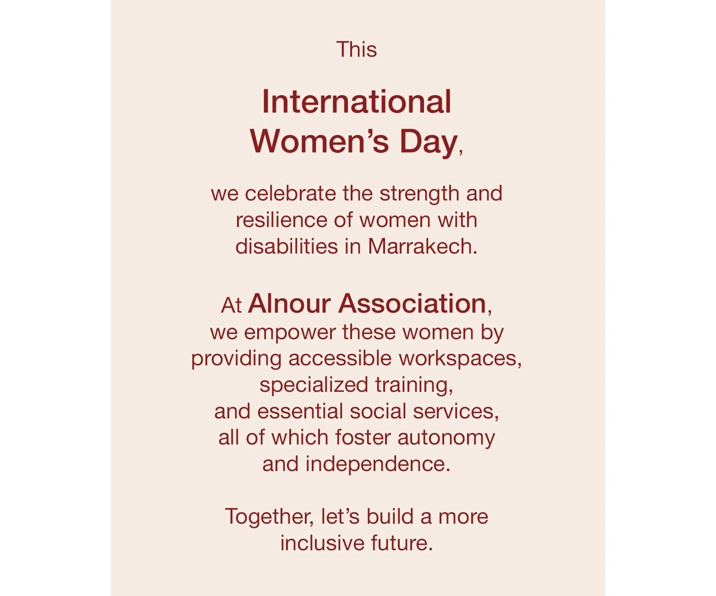 International Women’s Day