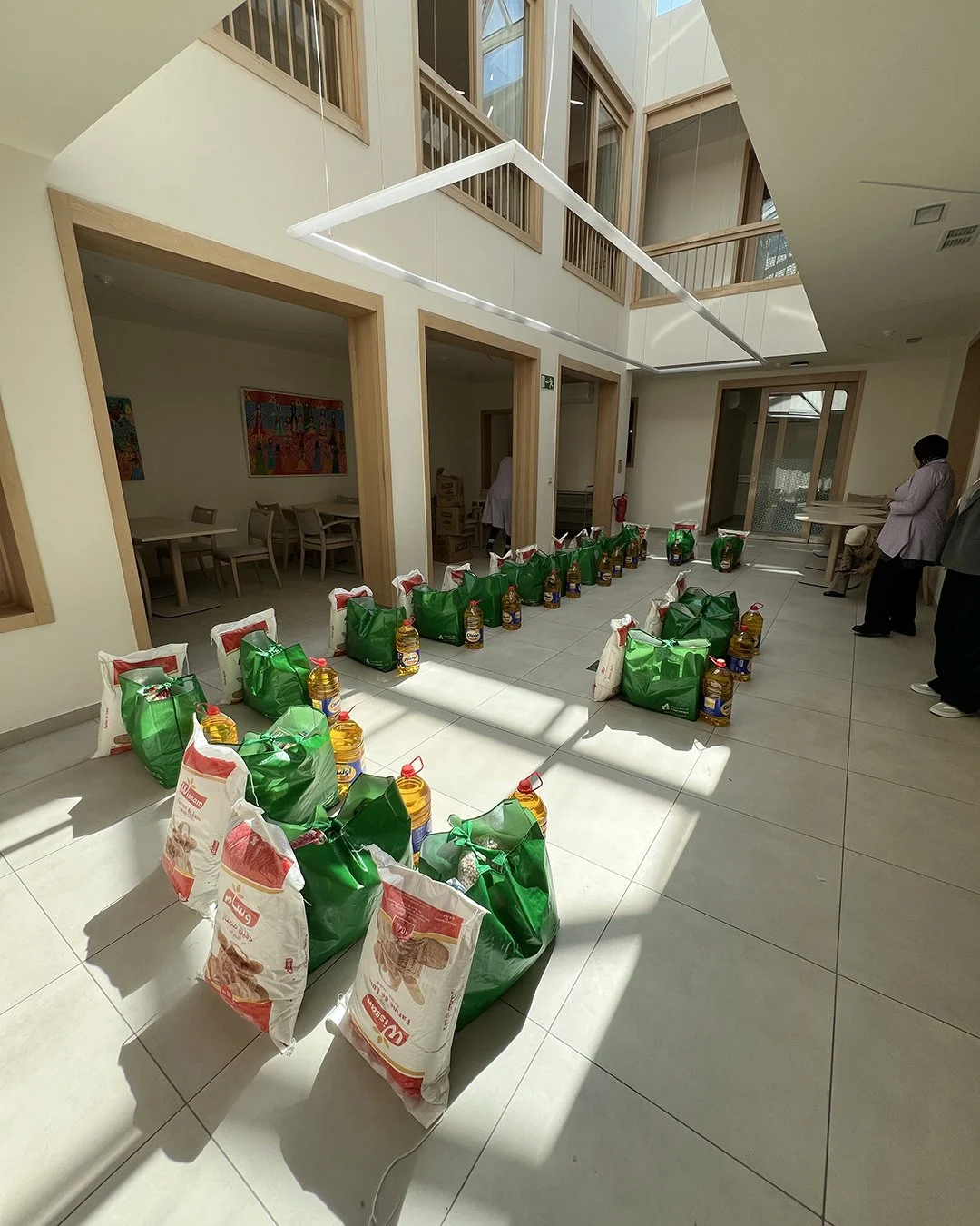 Ramadan food baskets distribution