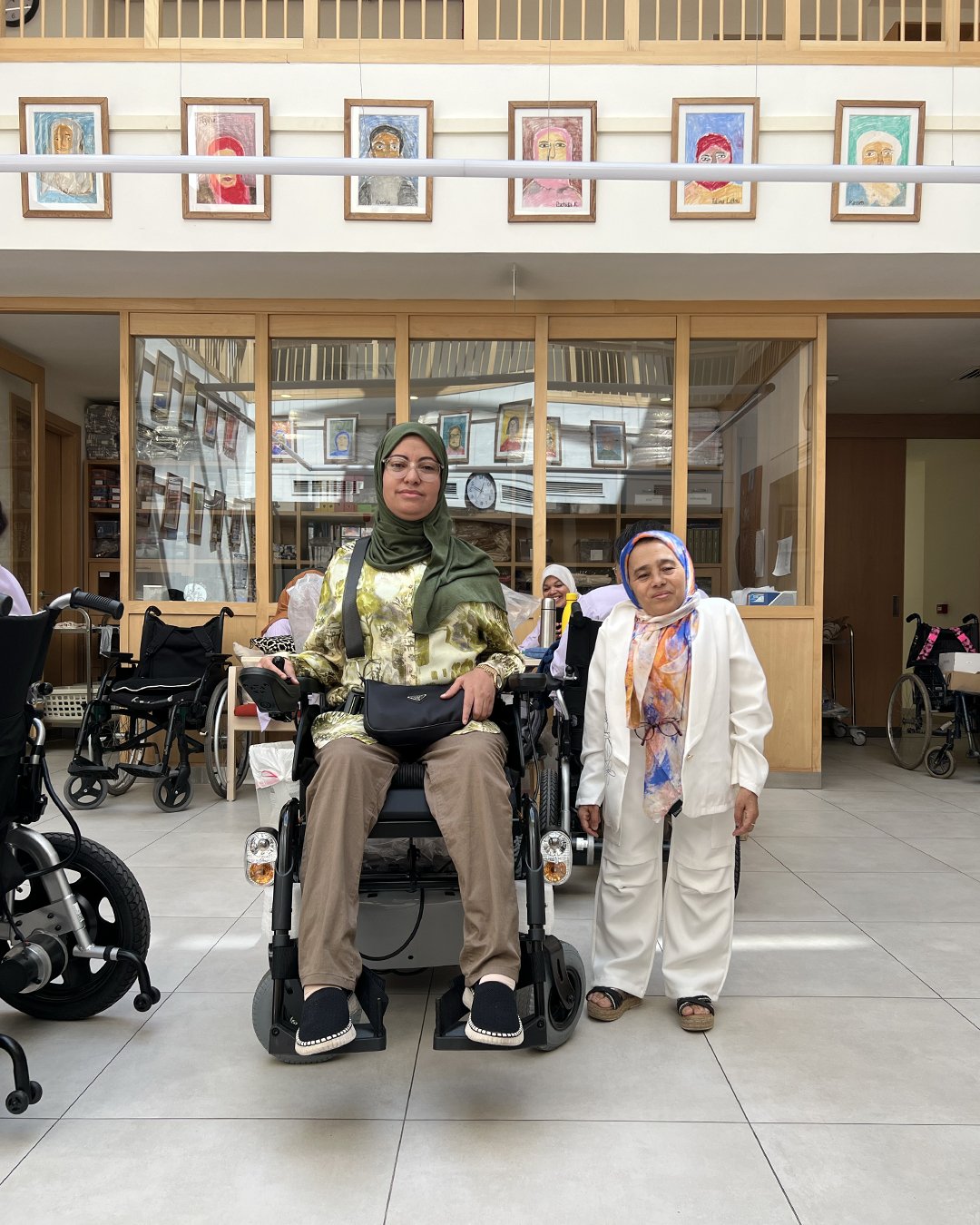 Electric wheelchair distribution
