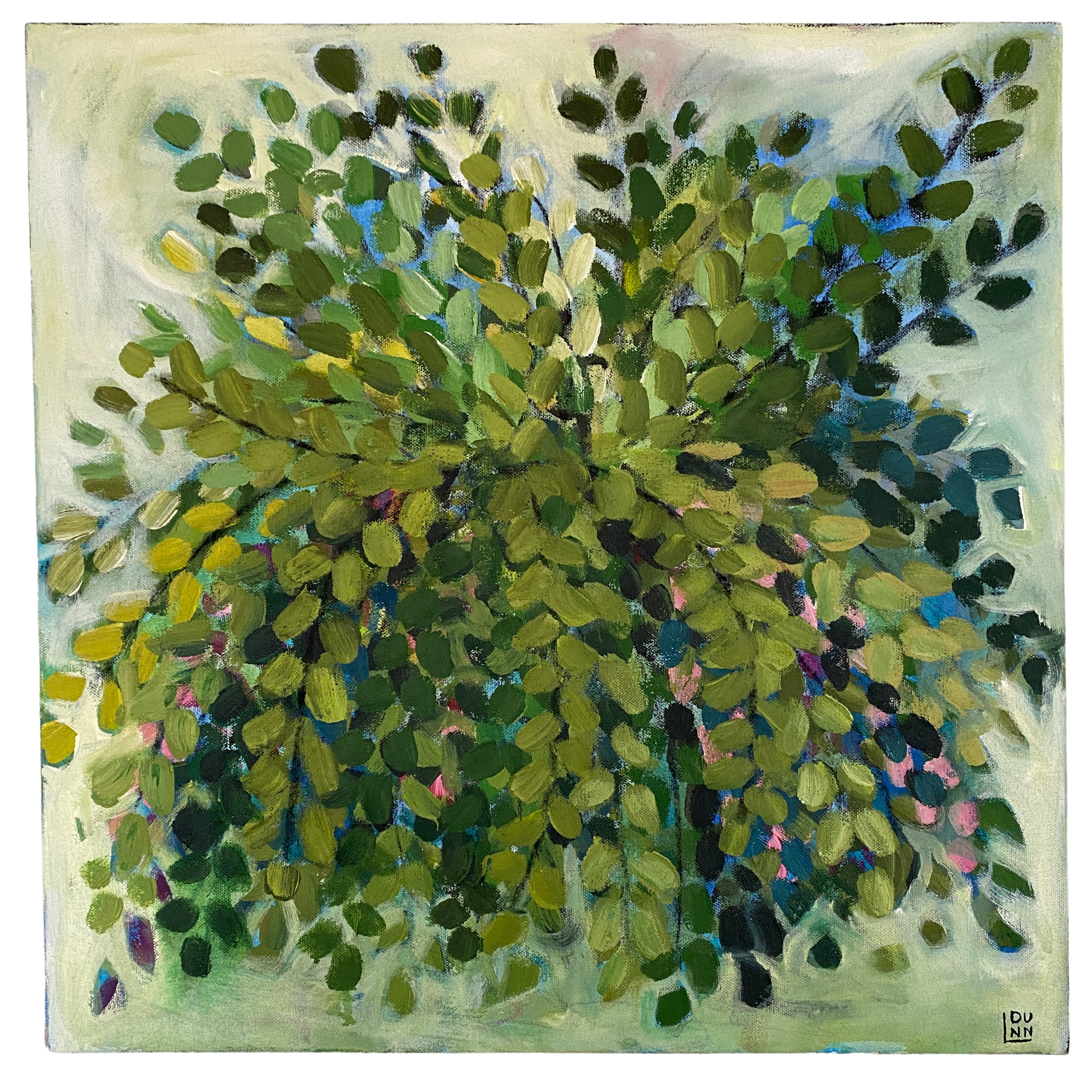 Modern Fern Painting 20x20