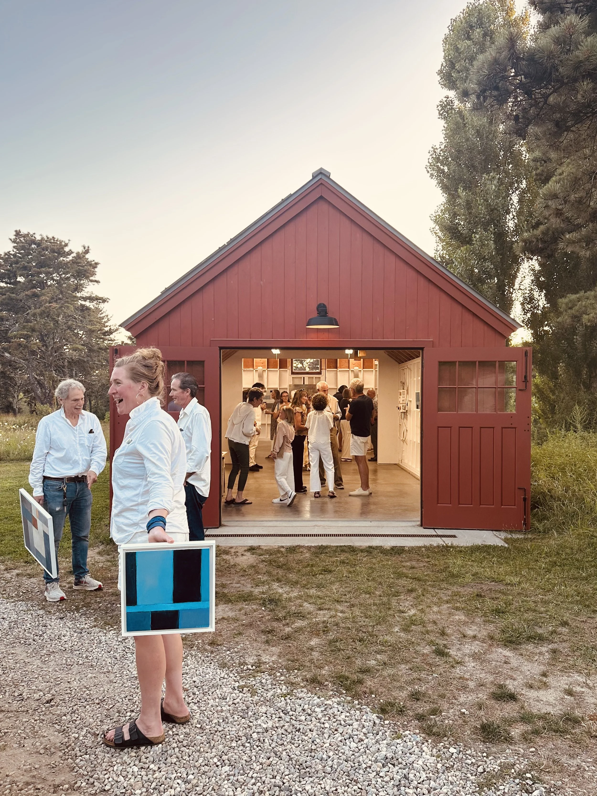 Opening Reception at The Red Barn at Pamet Bend
August 7th 2025